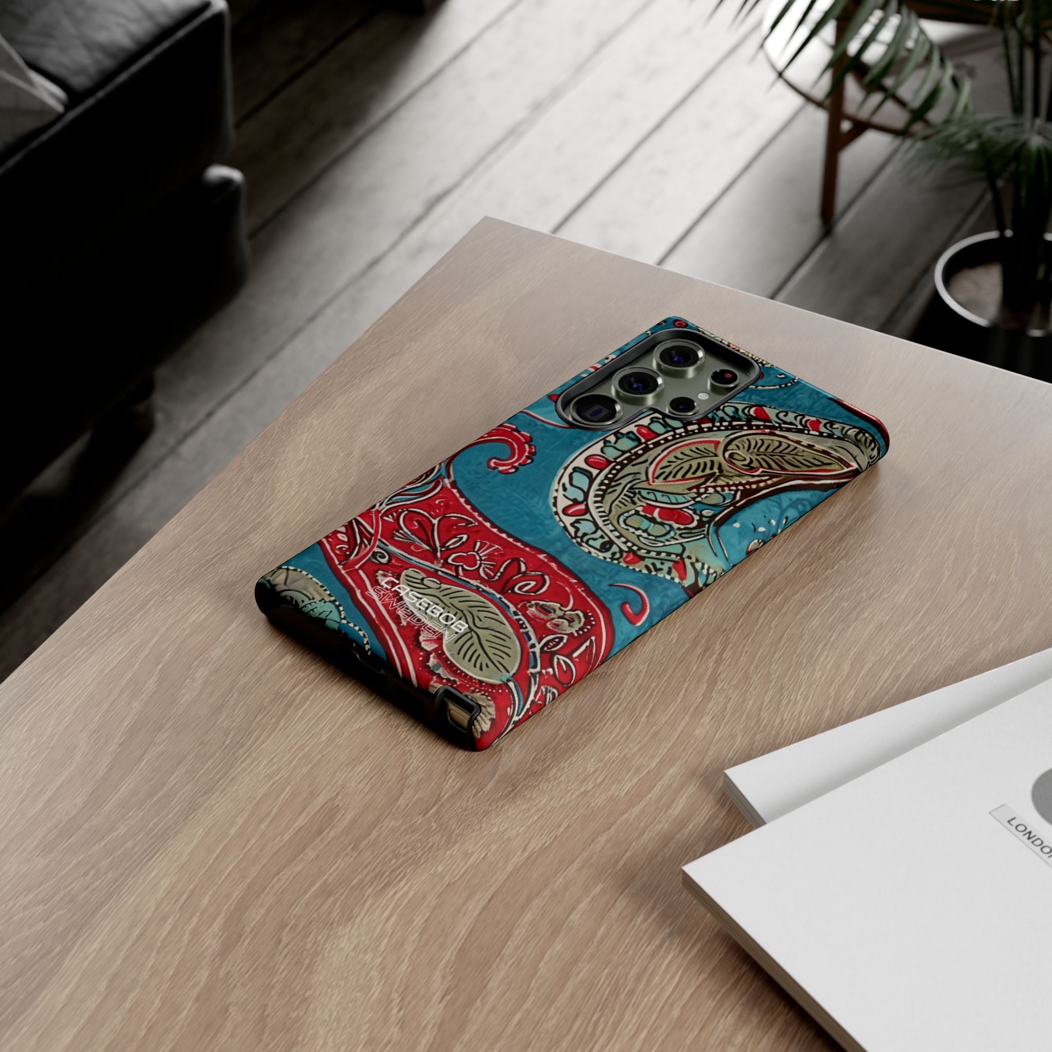 Paisley Floral Fusion Samsung S23 - Tough