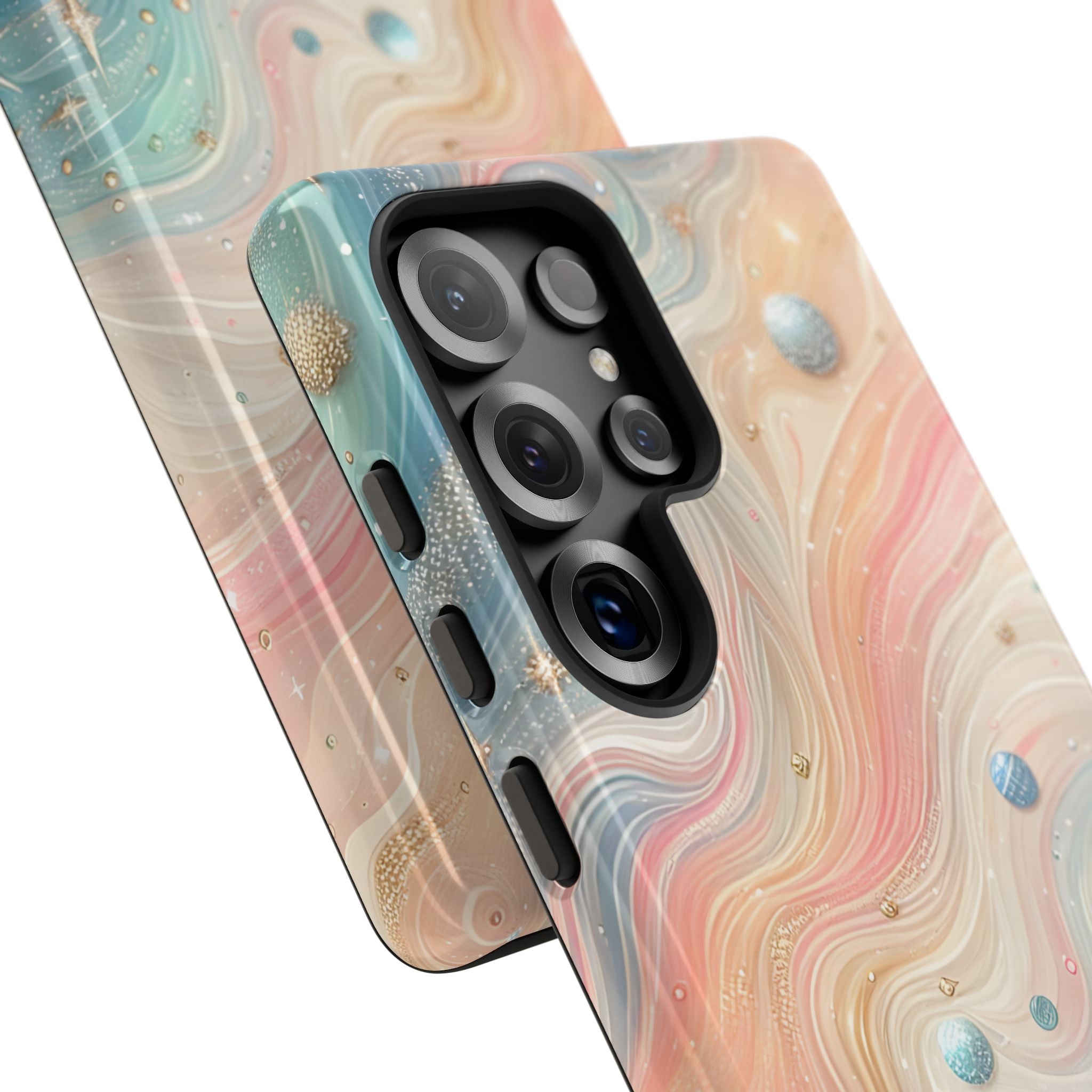 Iridescent Swirls Samsung S25 Ultra Case - Tough