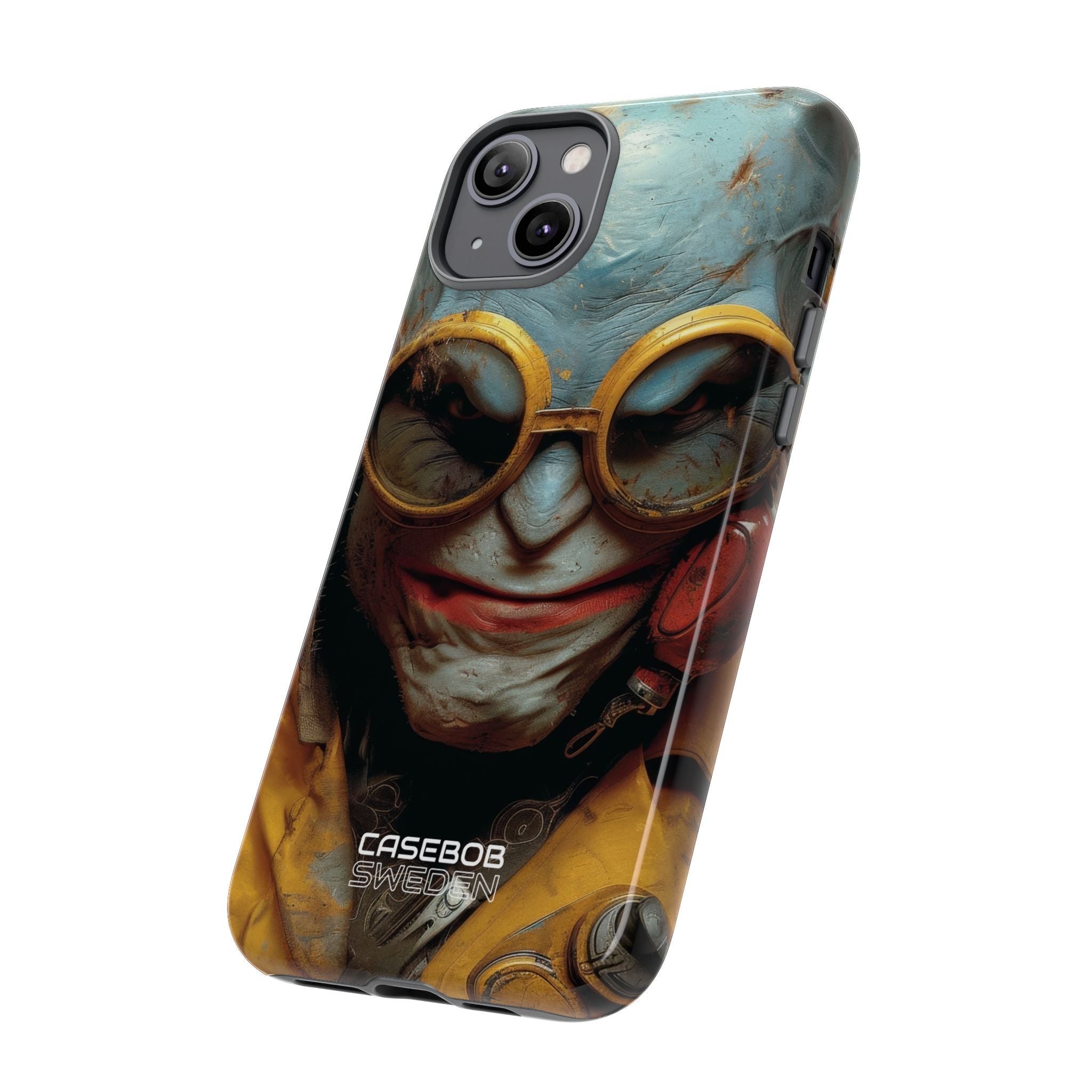Steampunk Masked Adventurer iPhone 14 - Tough