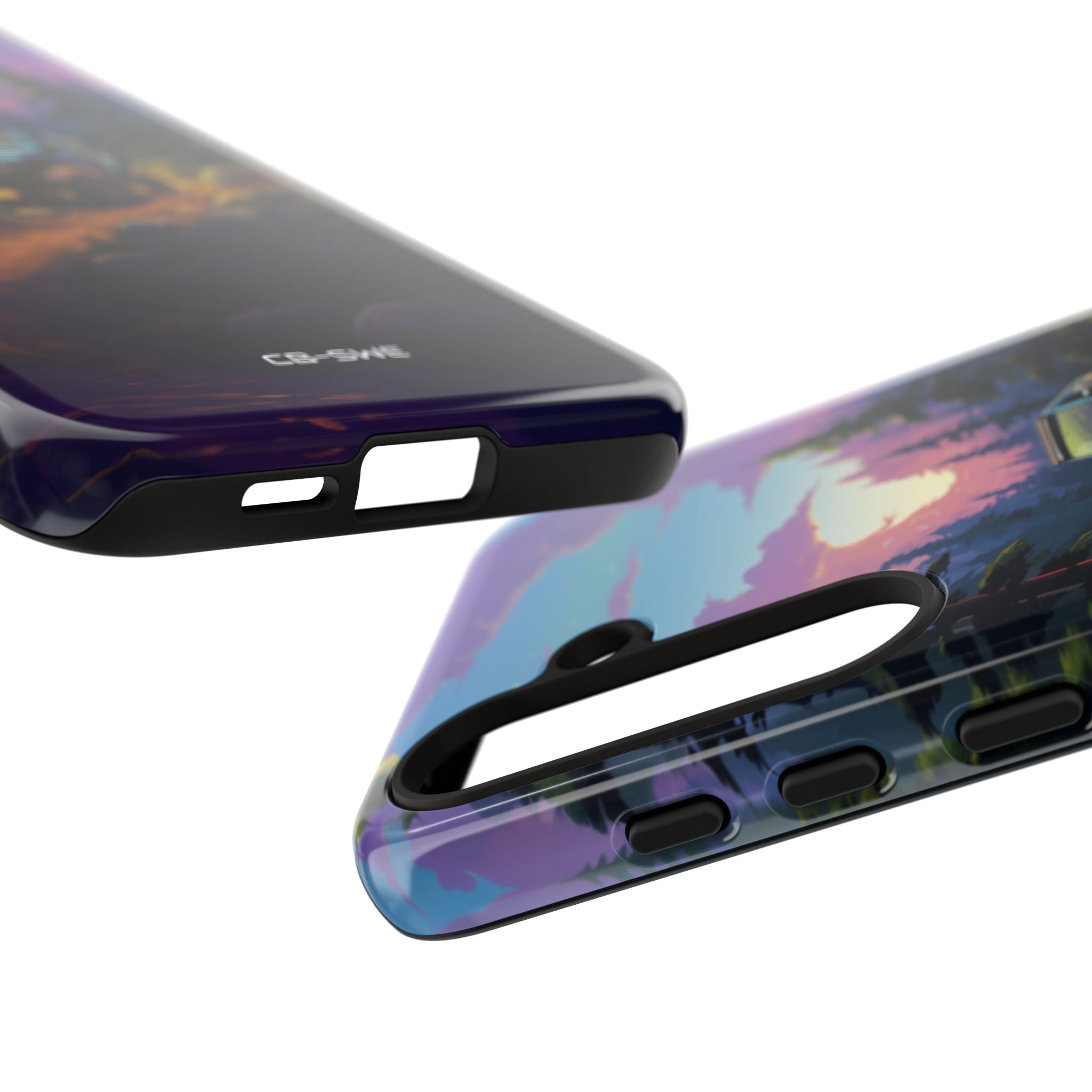 Sunset Forest Drive - Samsung Case