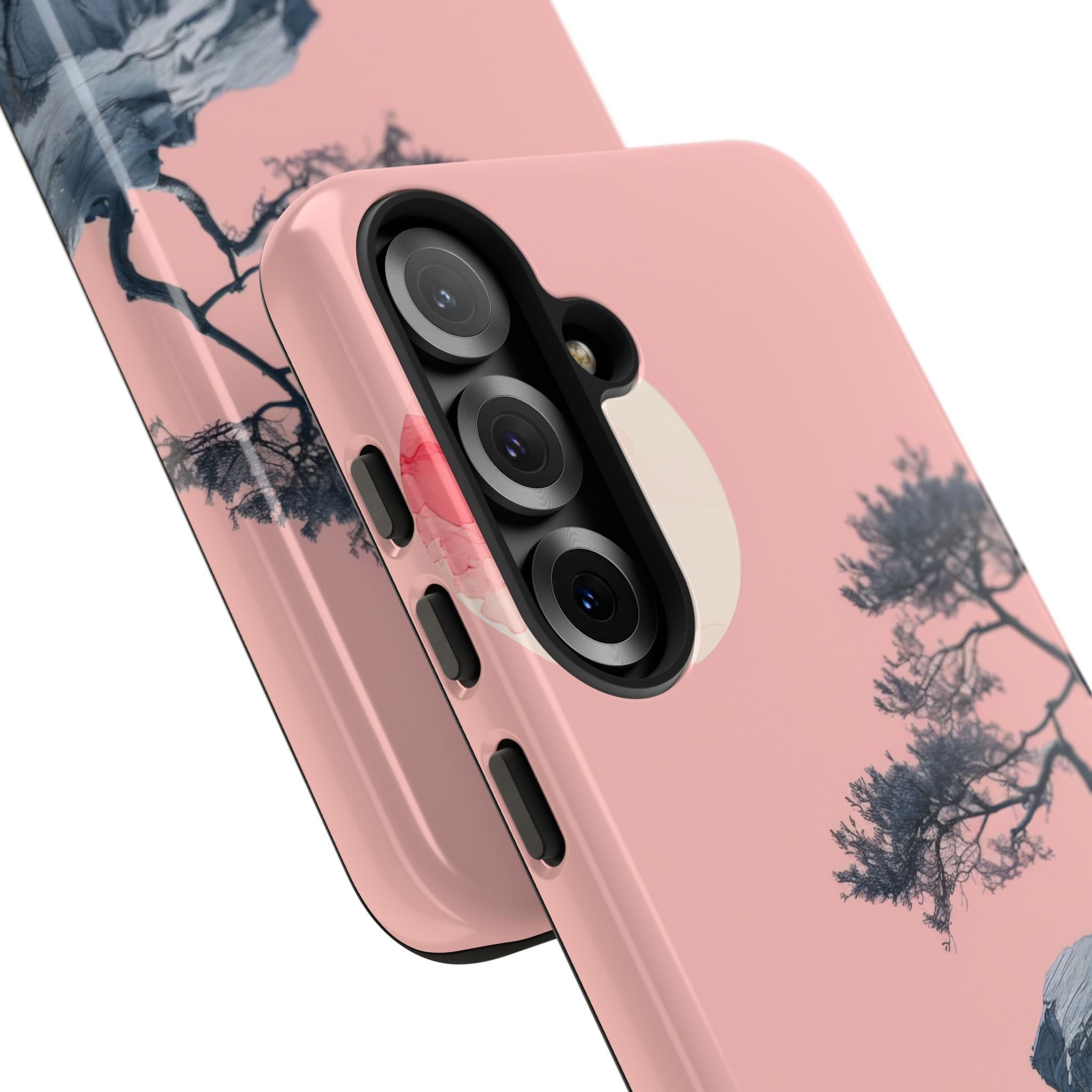 Crimson Moon Tree Samsung S25 Plus Case - Tough