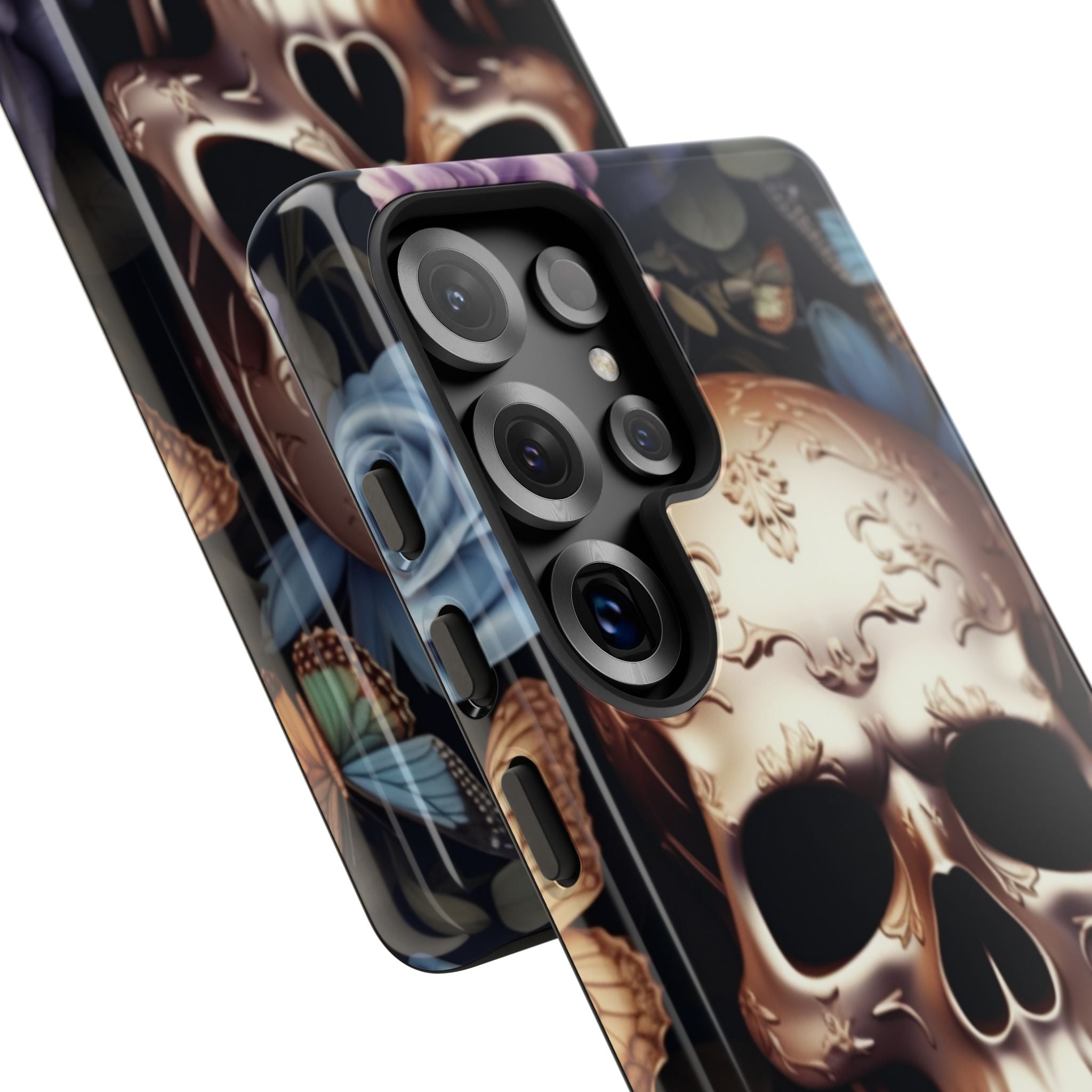 Skull Among Blossoms - Samsung Case