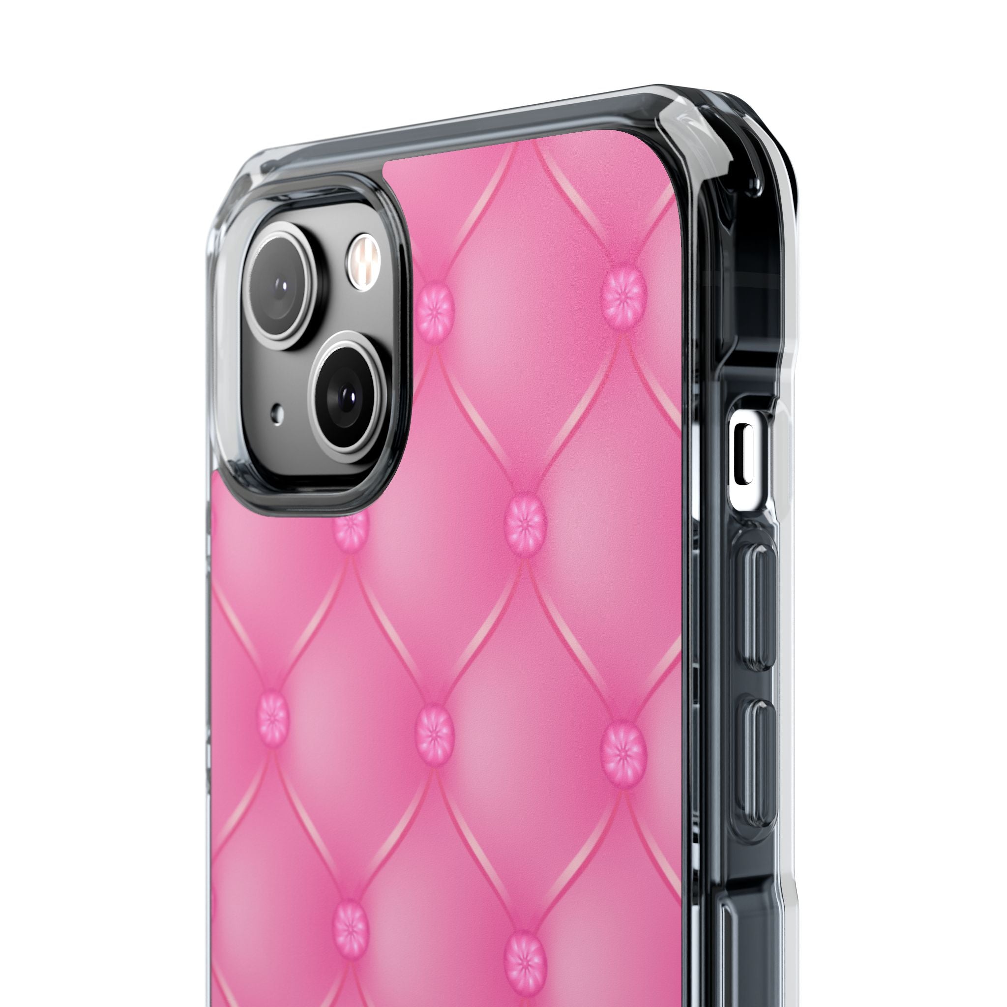 Quilted Pink Elegance iPhone Case - Impact