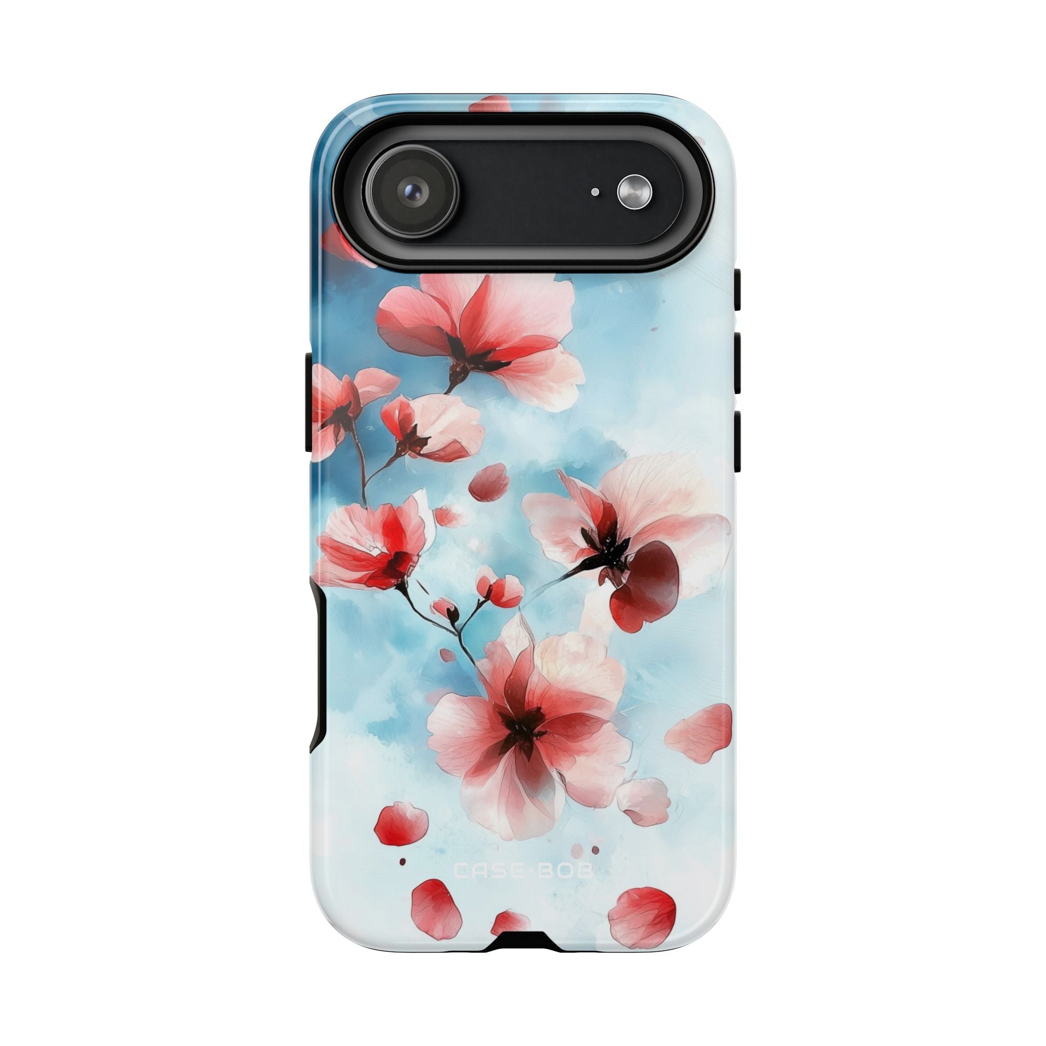 Pink Blossom Drift iPhone 17 Air Case - Tough