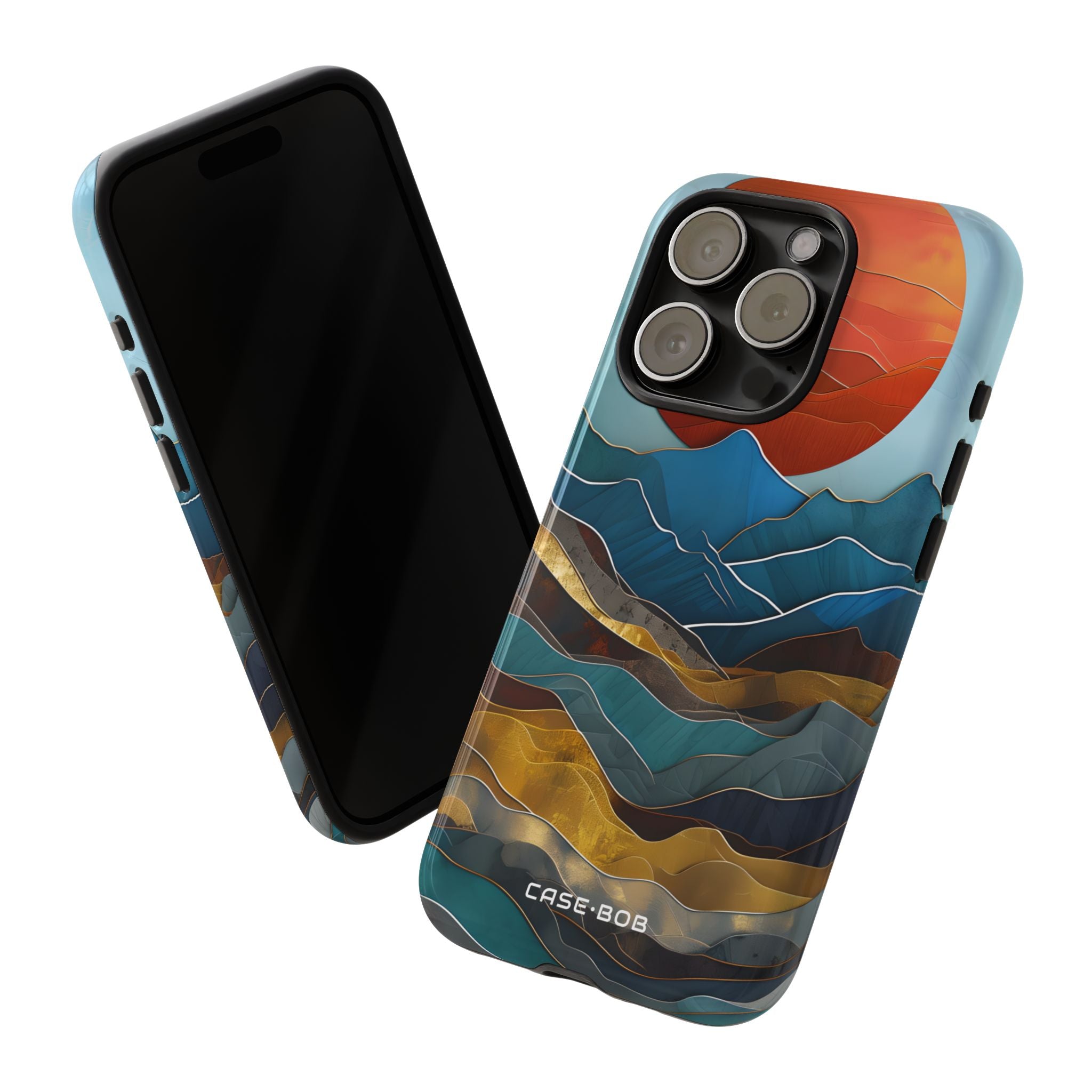 Solar Peak iPhone 15 Pro Case - Tough