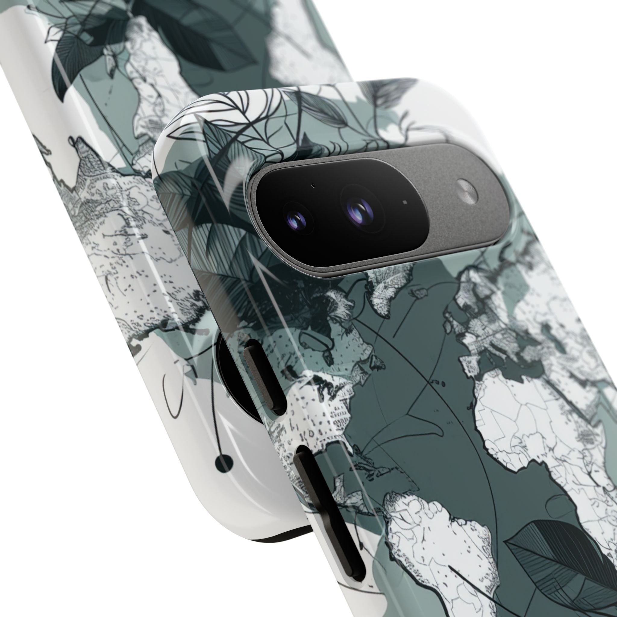 Botanische Weltkarte Google Pixel 9 – Robust