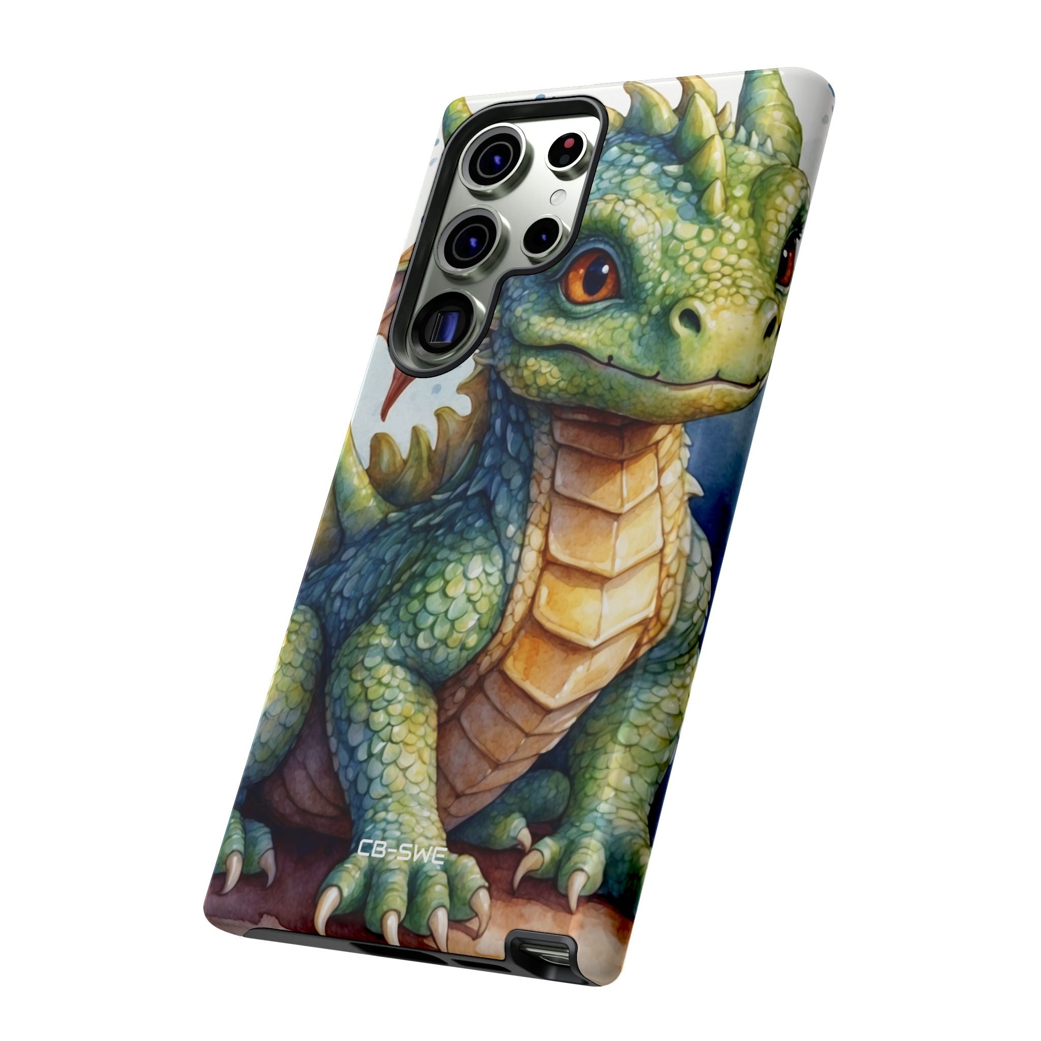 Green Dragon Smiles - Samsung Case