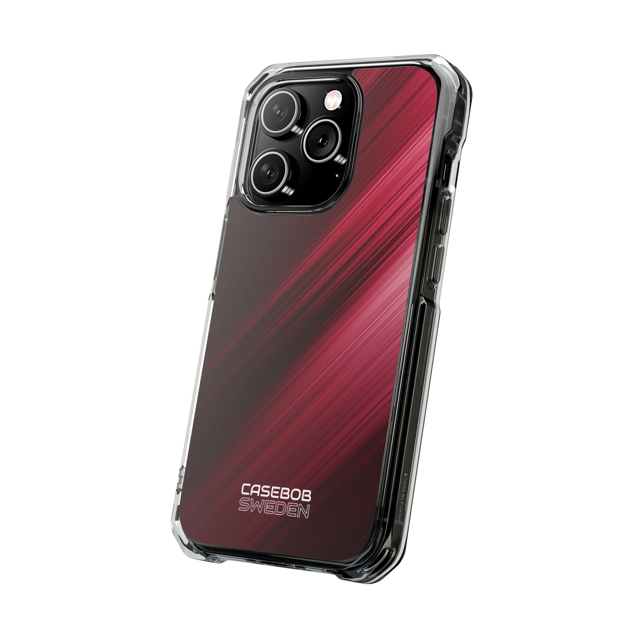 Crimson Drift Motion iPhone 14 - Impact Clear+