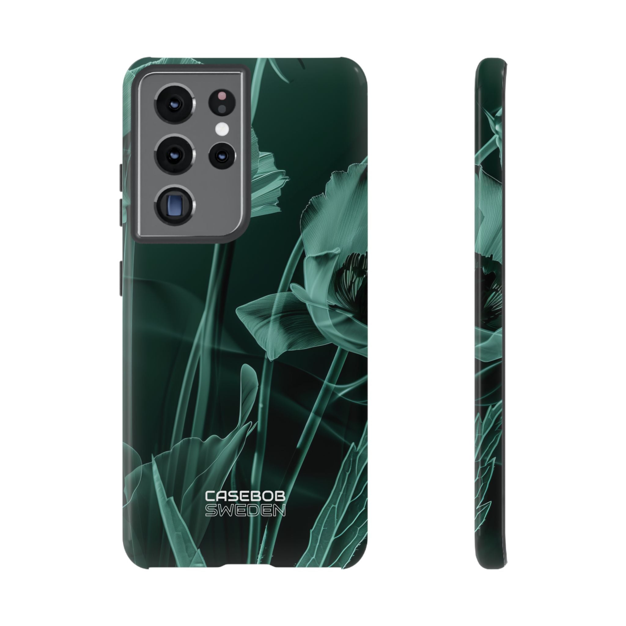 Teal Bloom Radiance Samsung S21 - Tough