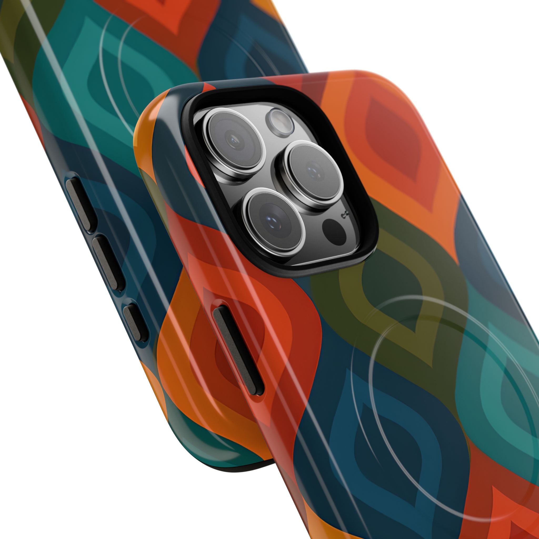 Vibrant Retro Diamond Mid Century iPhone 16 - Tough+