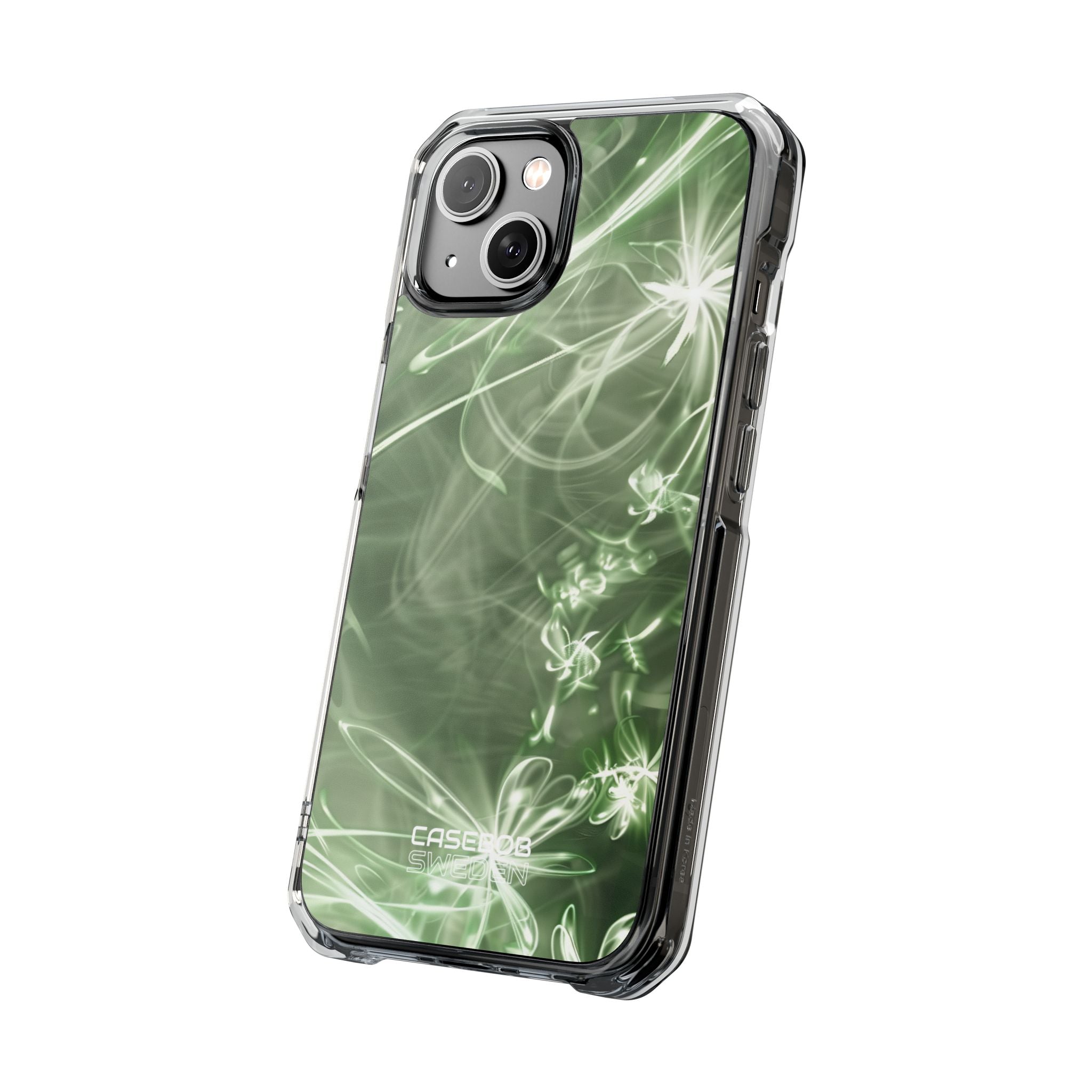 Green Spirit Flow iPhone 14 - Impact Clear+