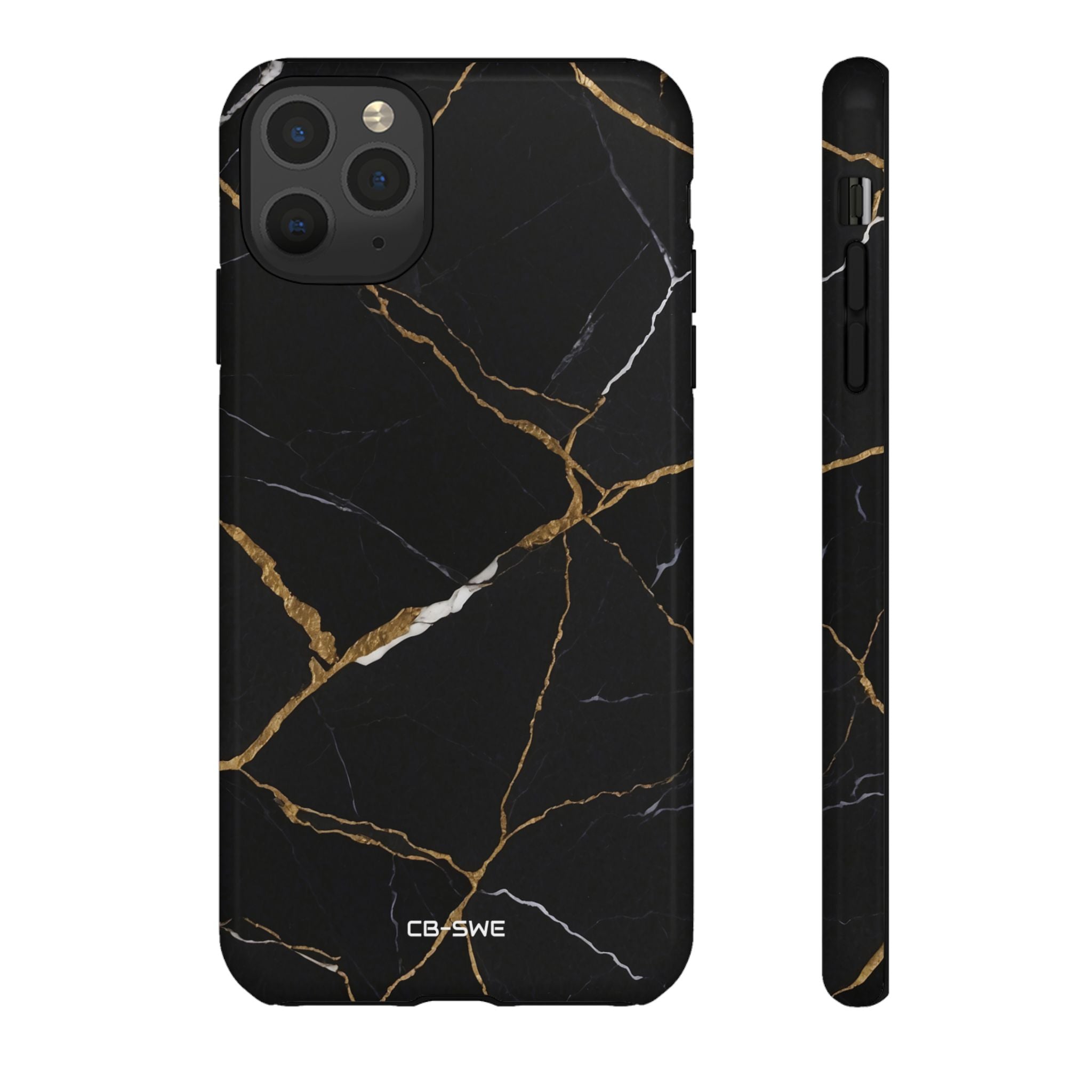 Golden Veins Emerge - iPhone Case