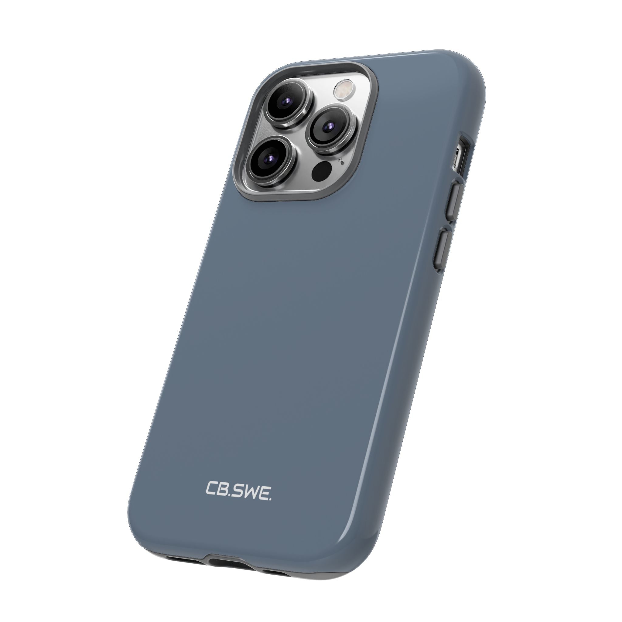 Slate Gray iPhone Case - Tough