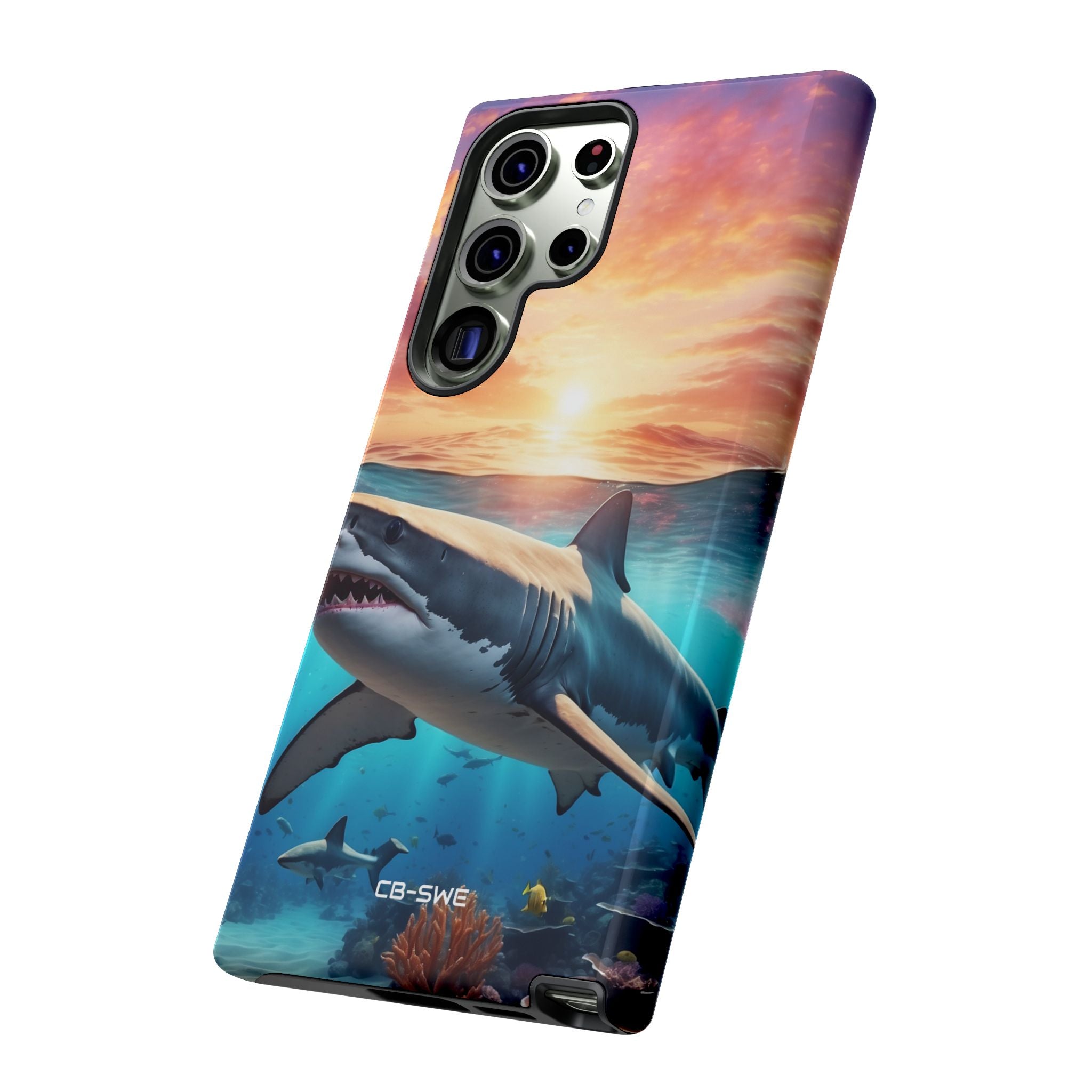 Shark Swims Through - Samsung Case