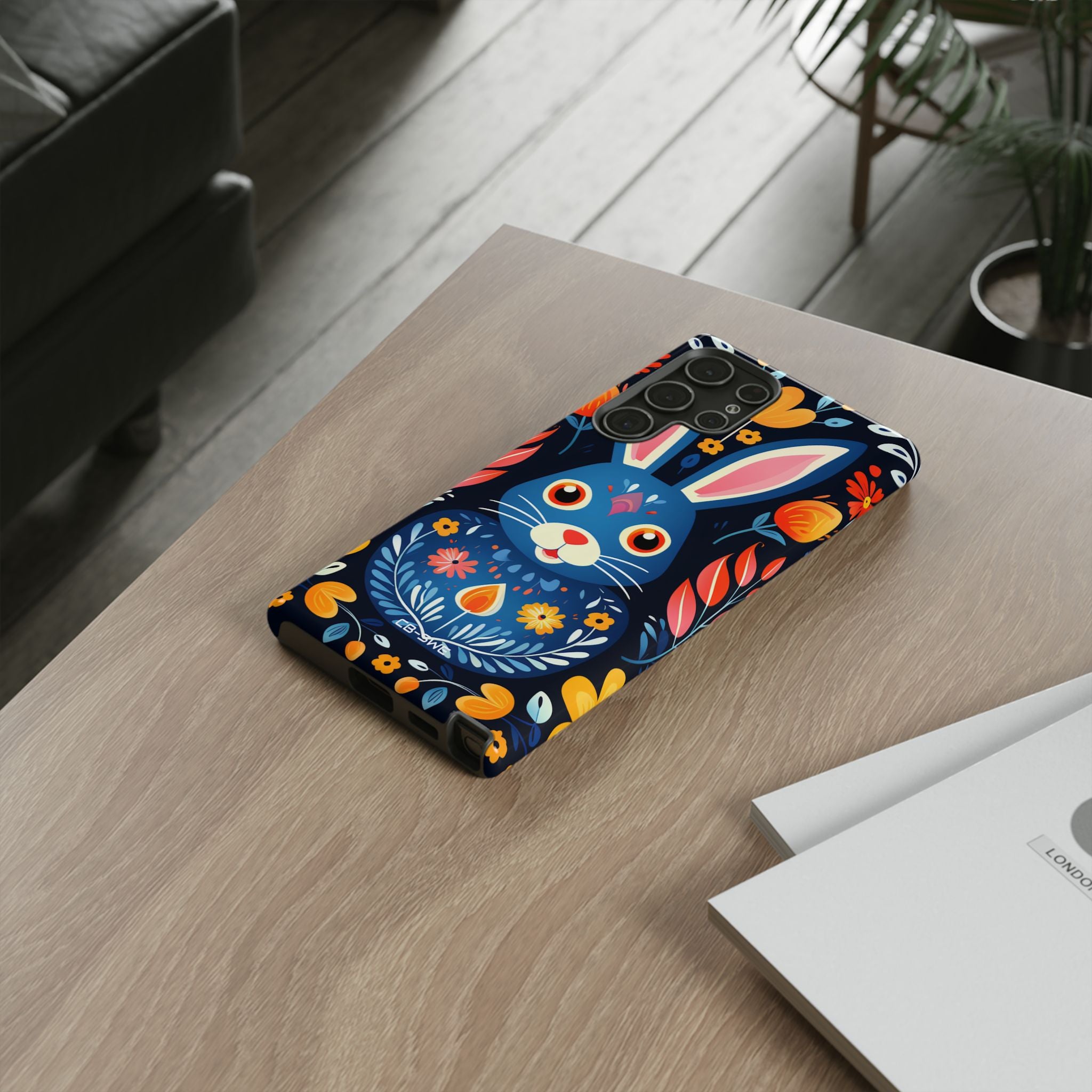 Bunny Jumps Joyfully - Samsung Case