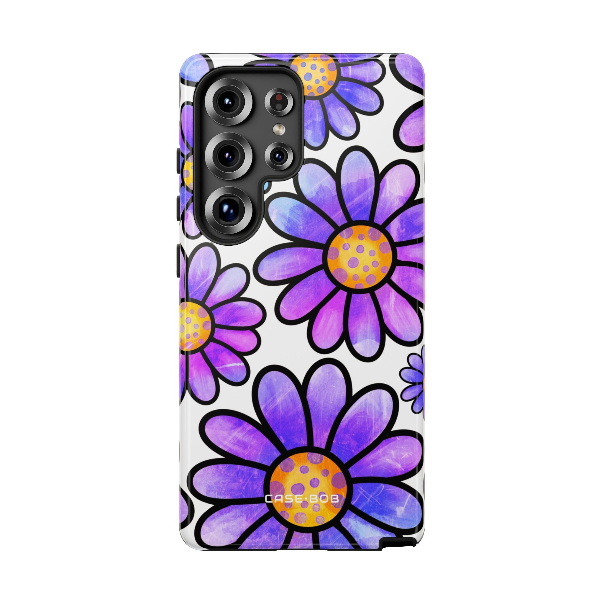 Polka Dot Blooms Samsung S25 Ultra Case - Tough