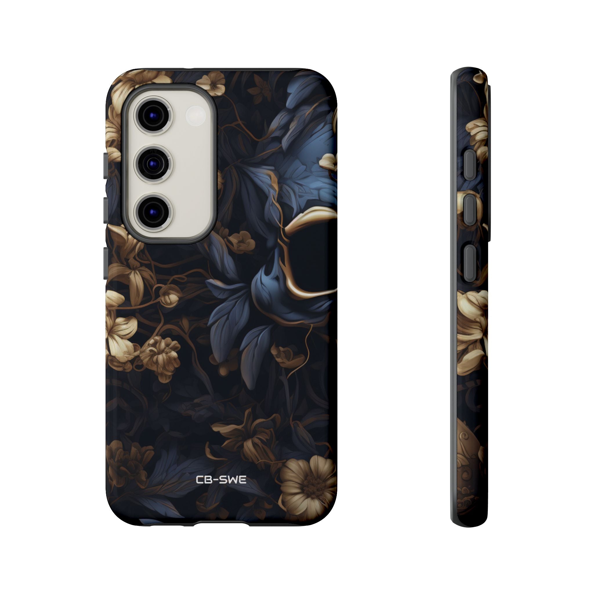 Gothic Floral Skull - Samsung Case