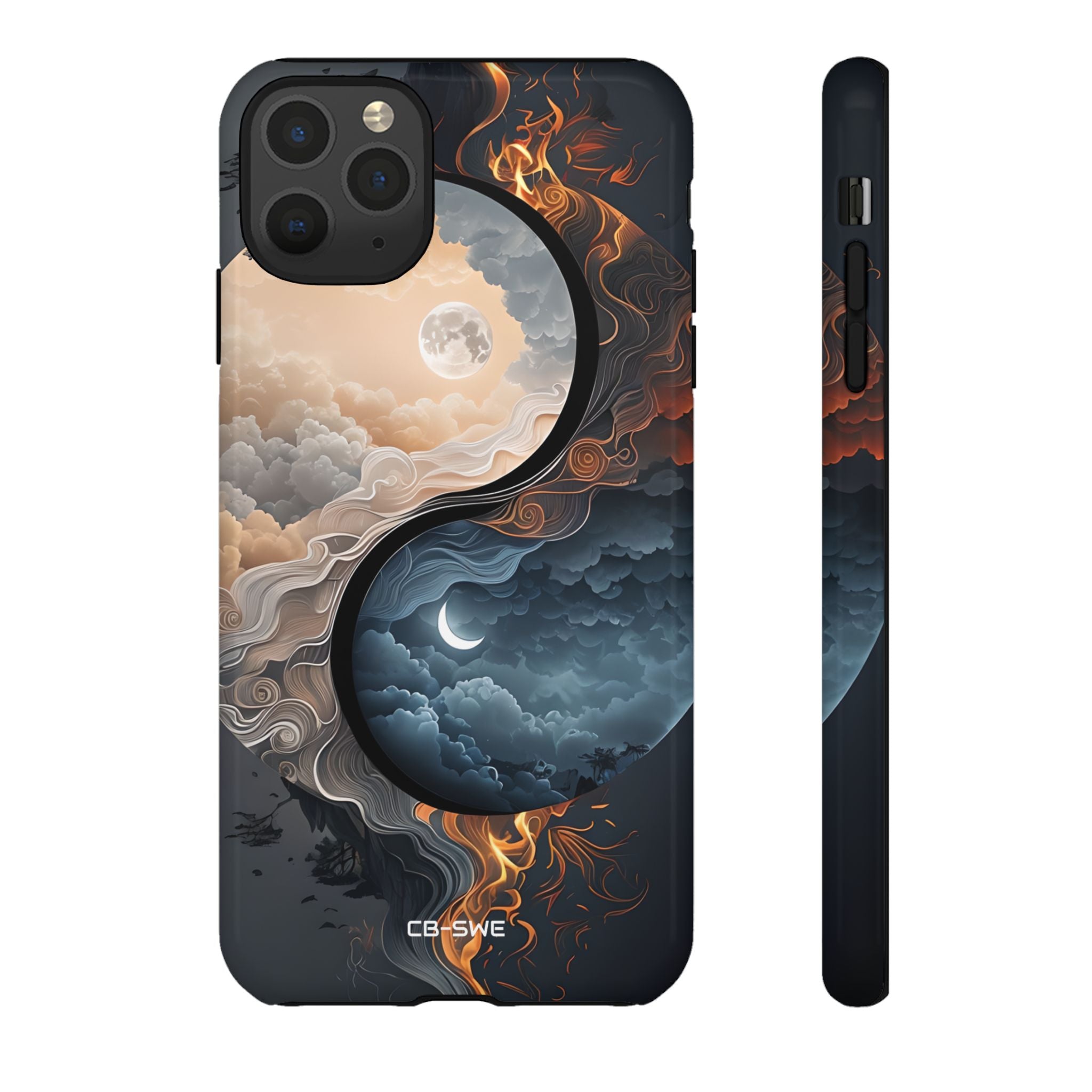 Moonlit Elemental Harmony - iPhone Case