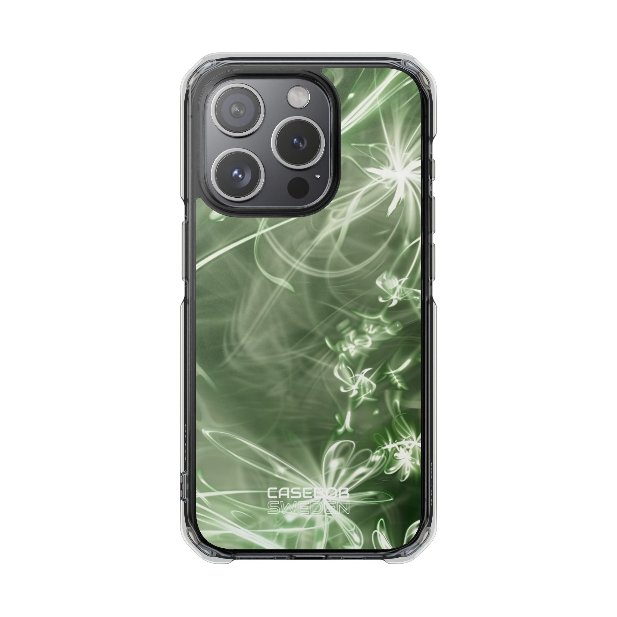 Green Spirit Flow iPhone 15 - Impact Clear+