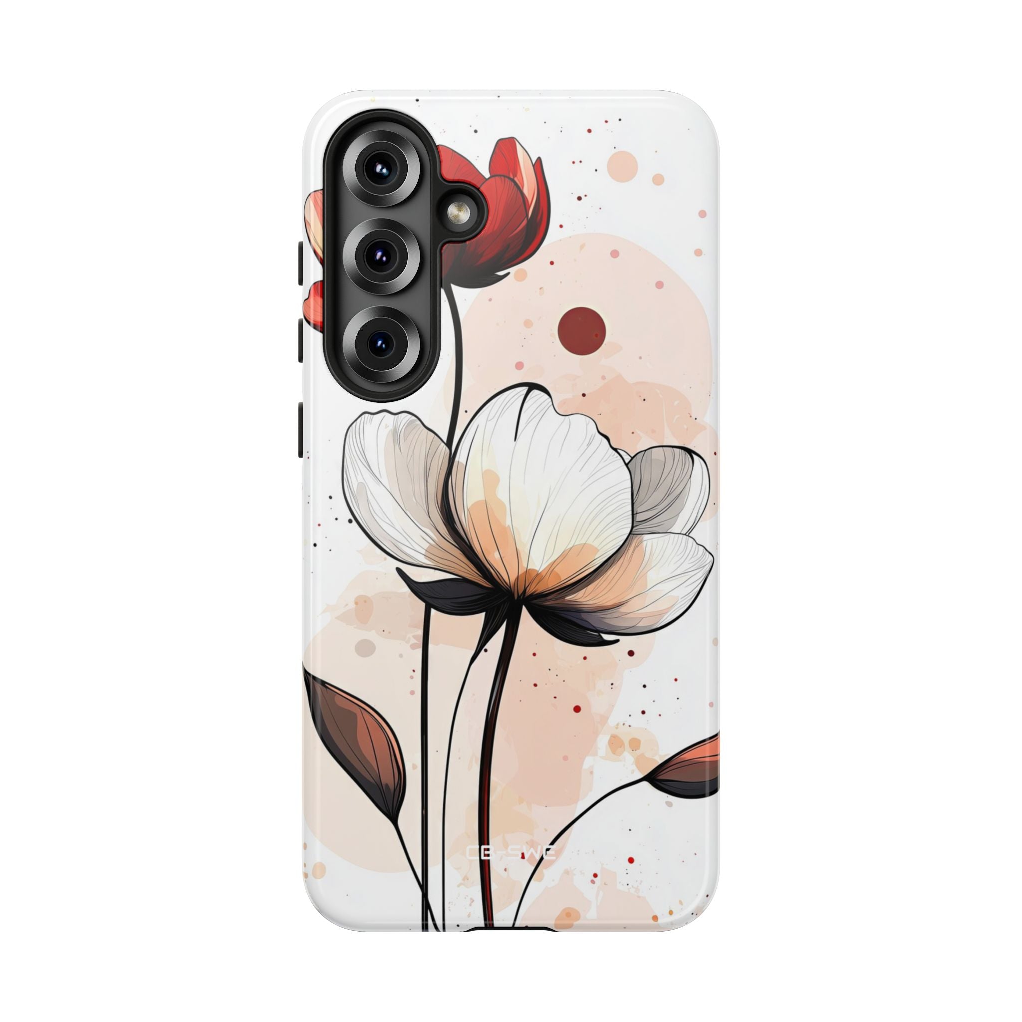 Vibrant Floral Elegance - Samsung Case
