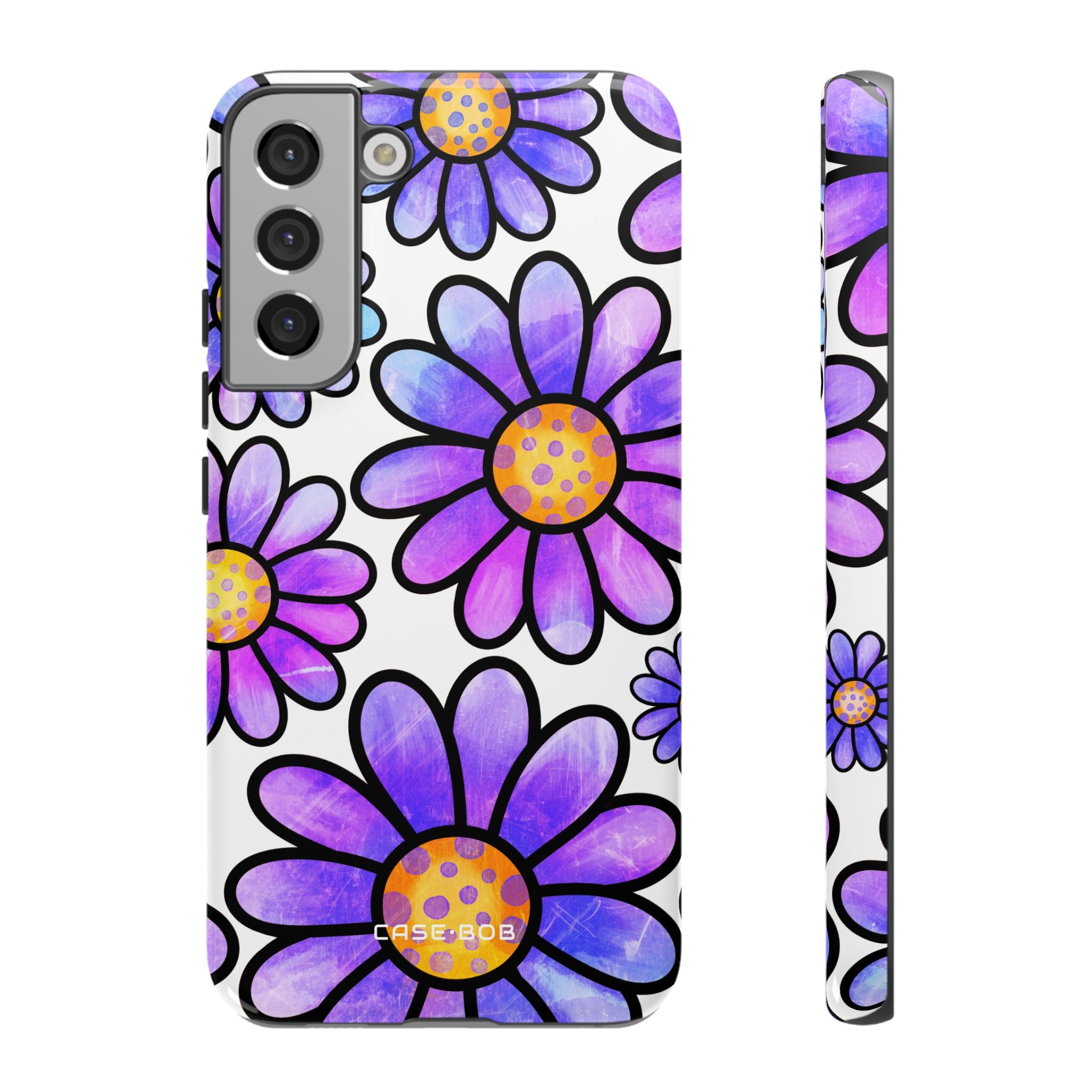Polka Dot Blooms Samsung S22 Plus Case - Tough