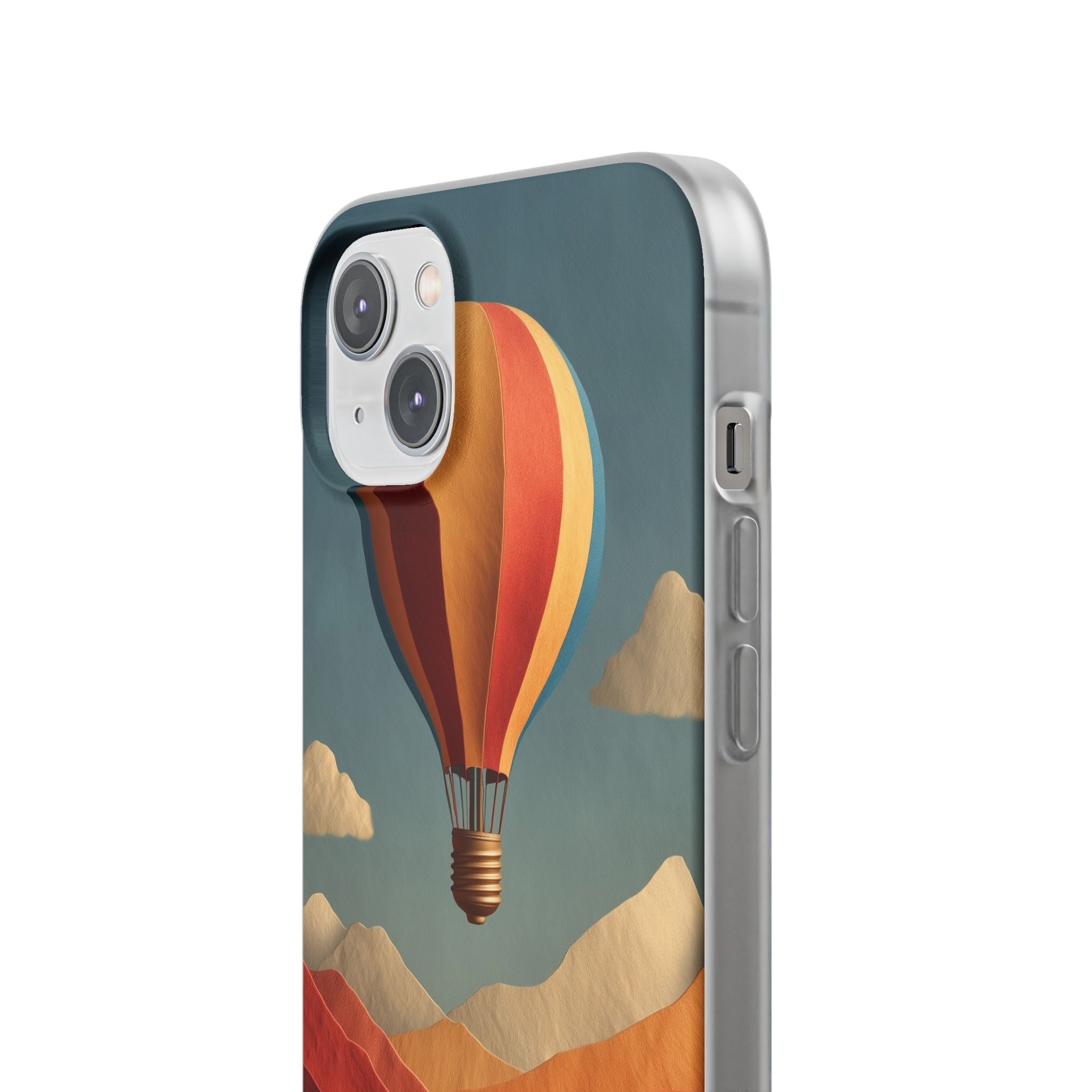 Lightbulb Balloon iPhone 14 Plus Case - Soft