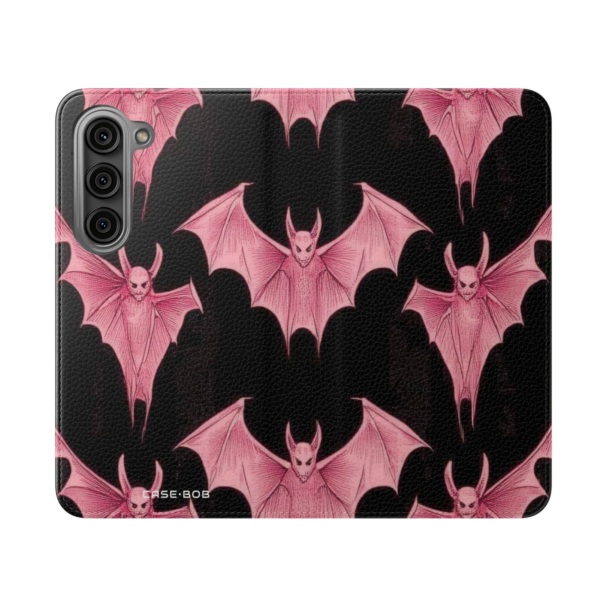 Pink Batwave - Samsung S23 Case - Wallet