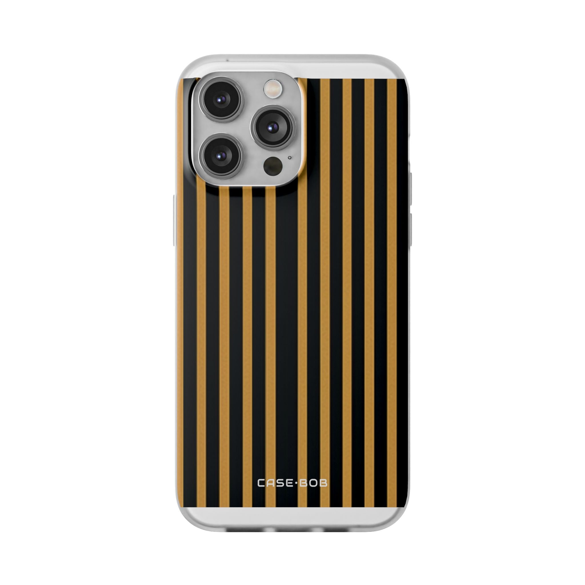 Golden Stripes iPhone 14 Pro Max Case - Soft