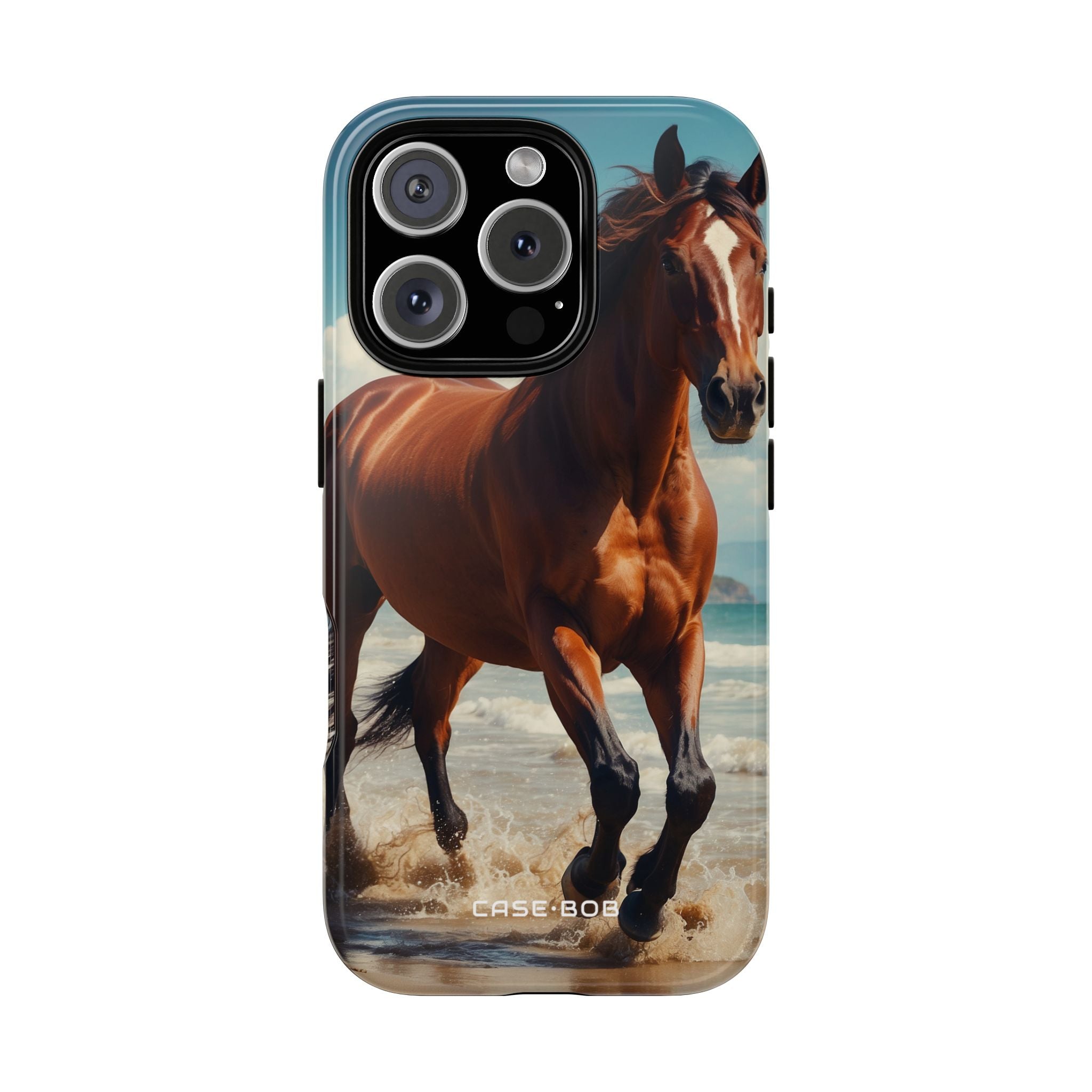 Brown Stallion Splash iPhone 16 Pro Case - Tough