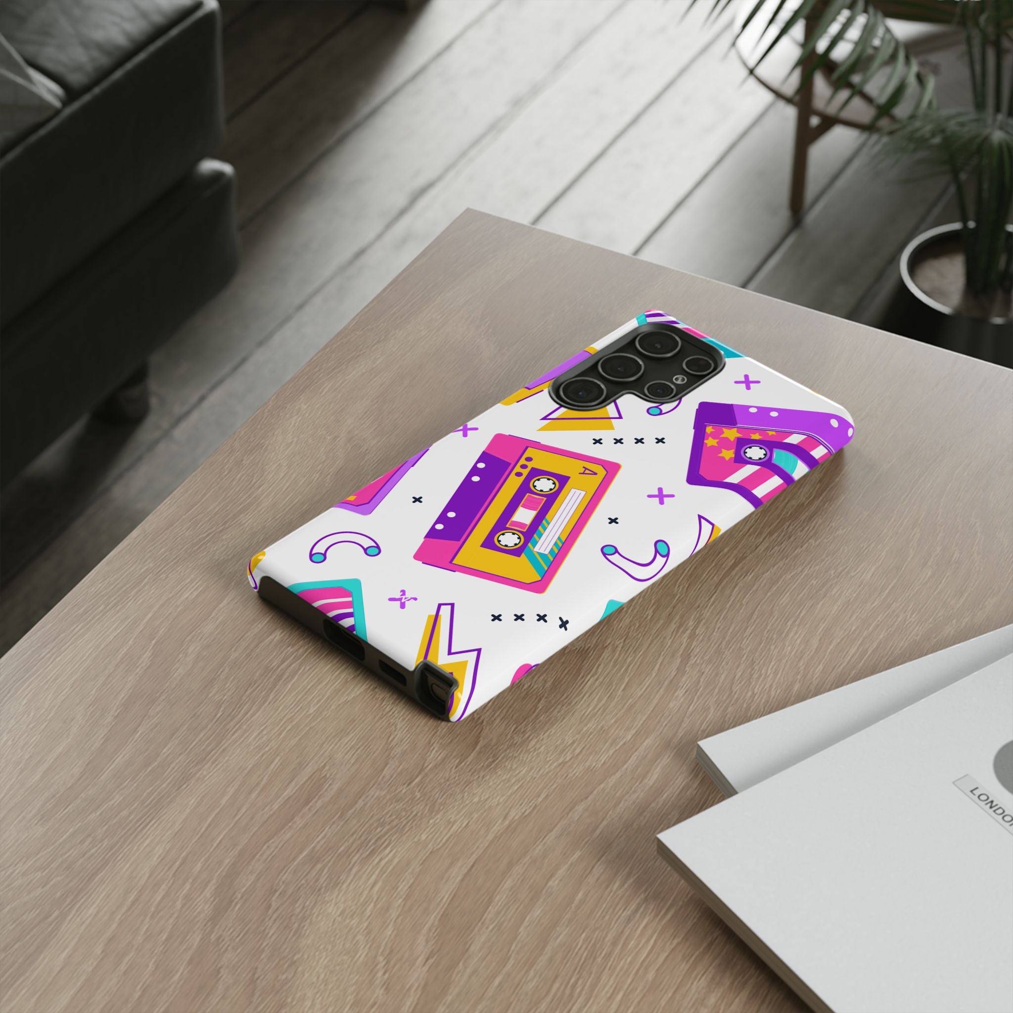 Retro Cassette Chaos - Samsung Case