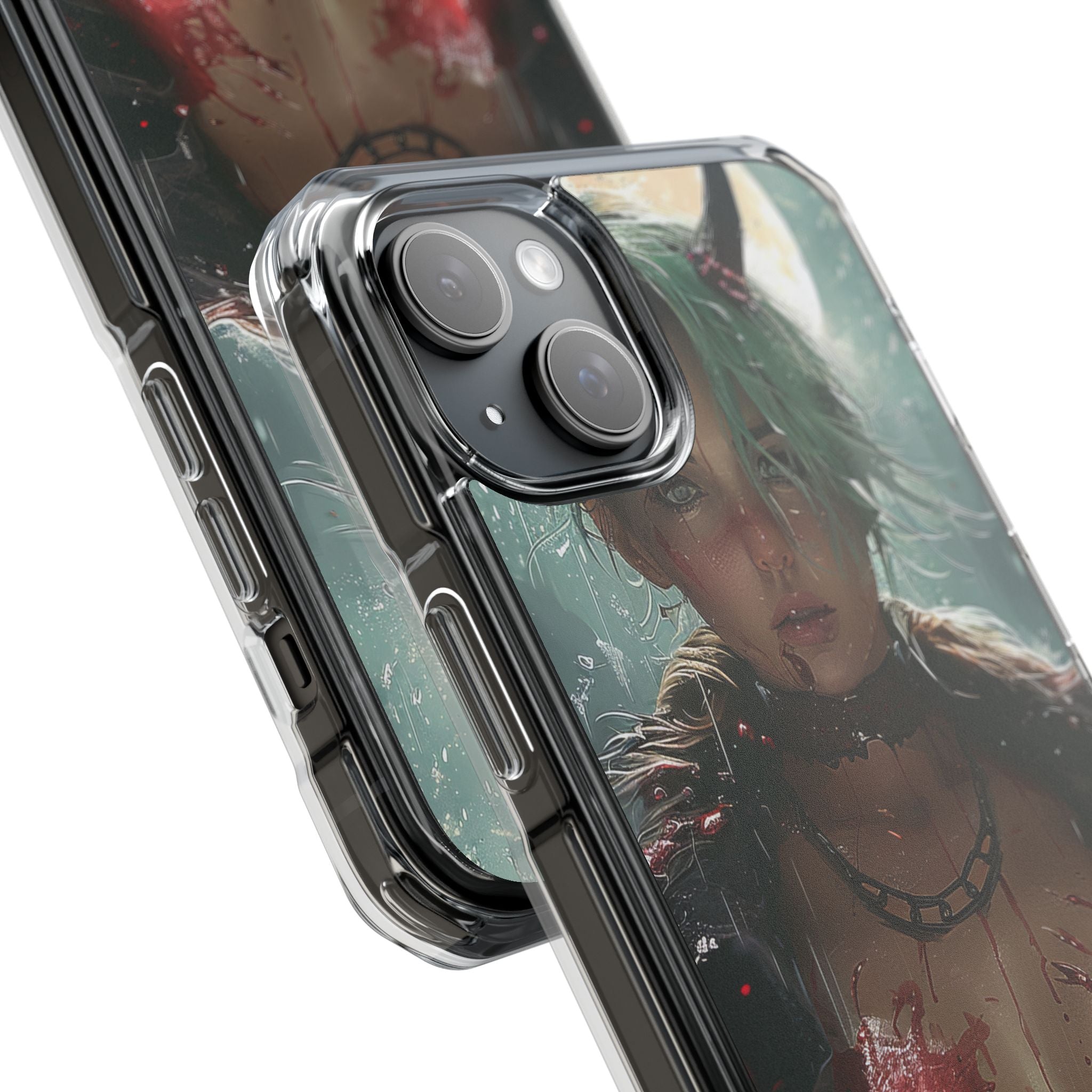 Moonlit Horned Beauty iPhone 15 - Impact Clear+