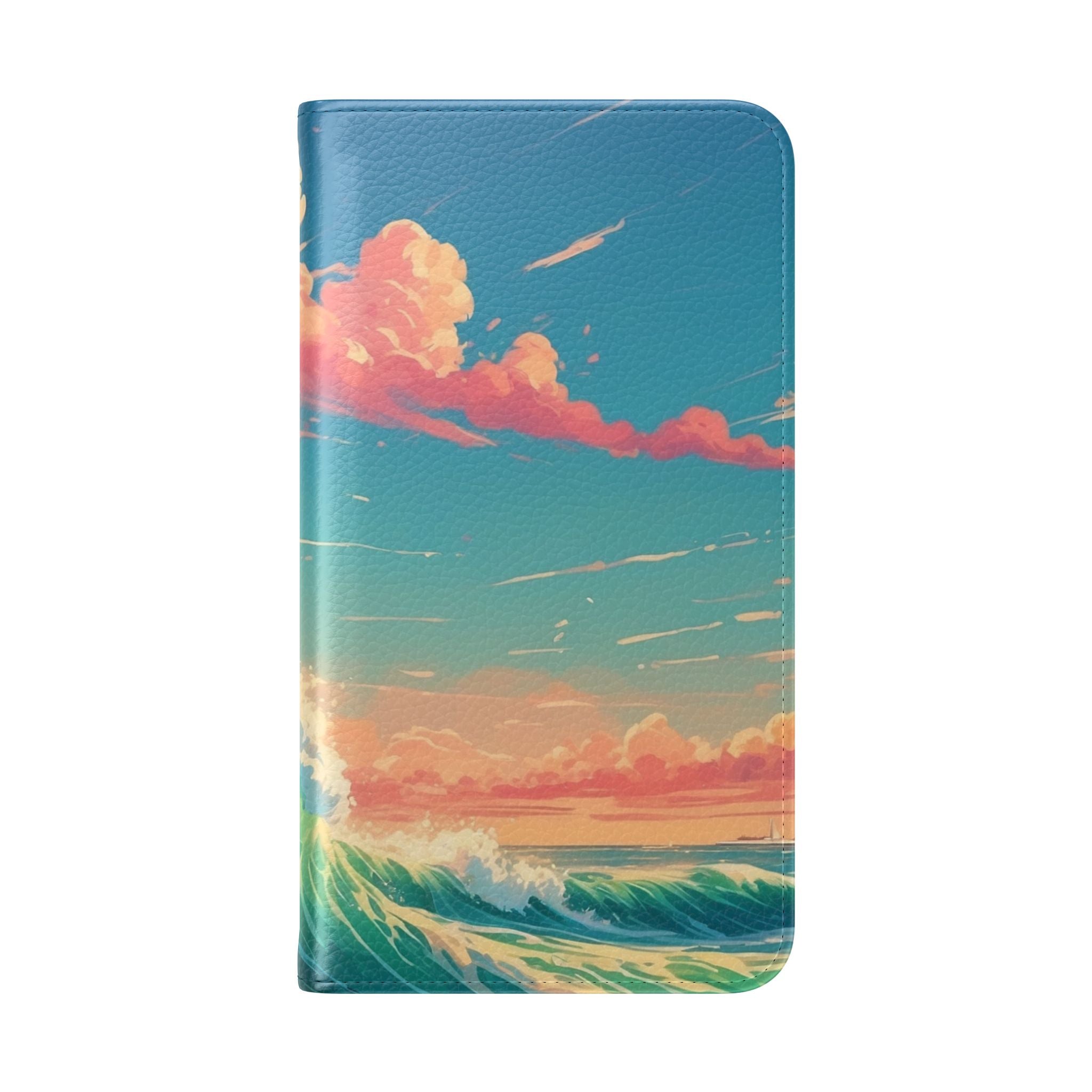 Sunset Wave - Samsung S23 Case - Wallet