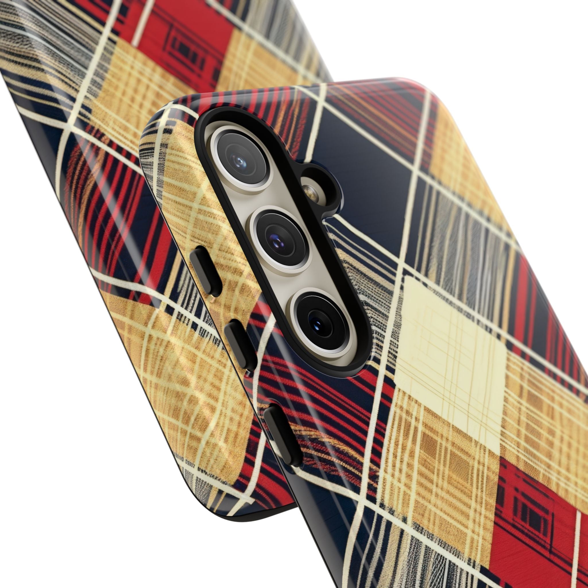 Plaid Diamond Tapestry Samsung S24 - Tough