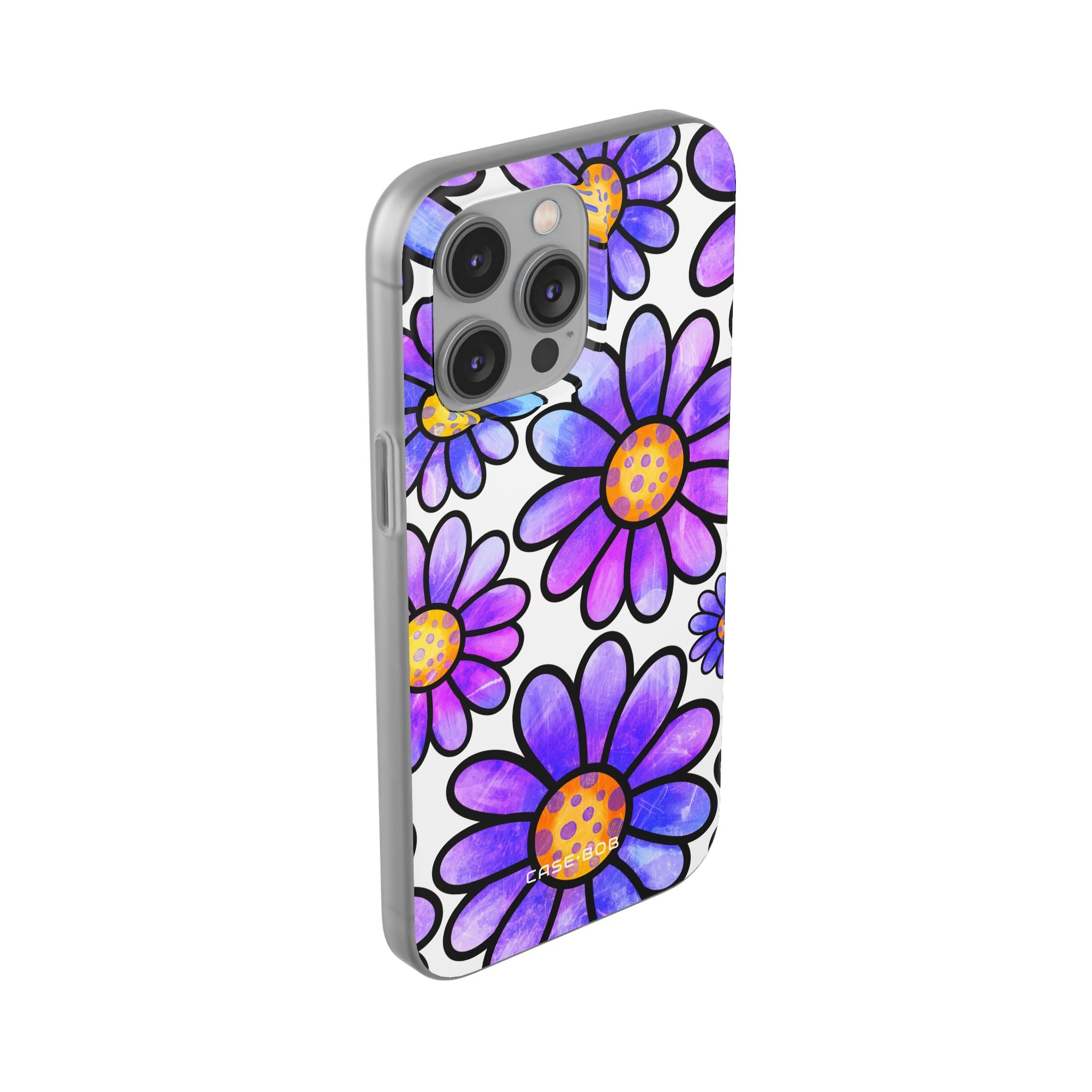 Polka Dot Blooms iPhone 14 Pro Max Case - Soft