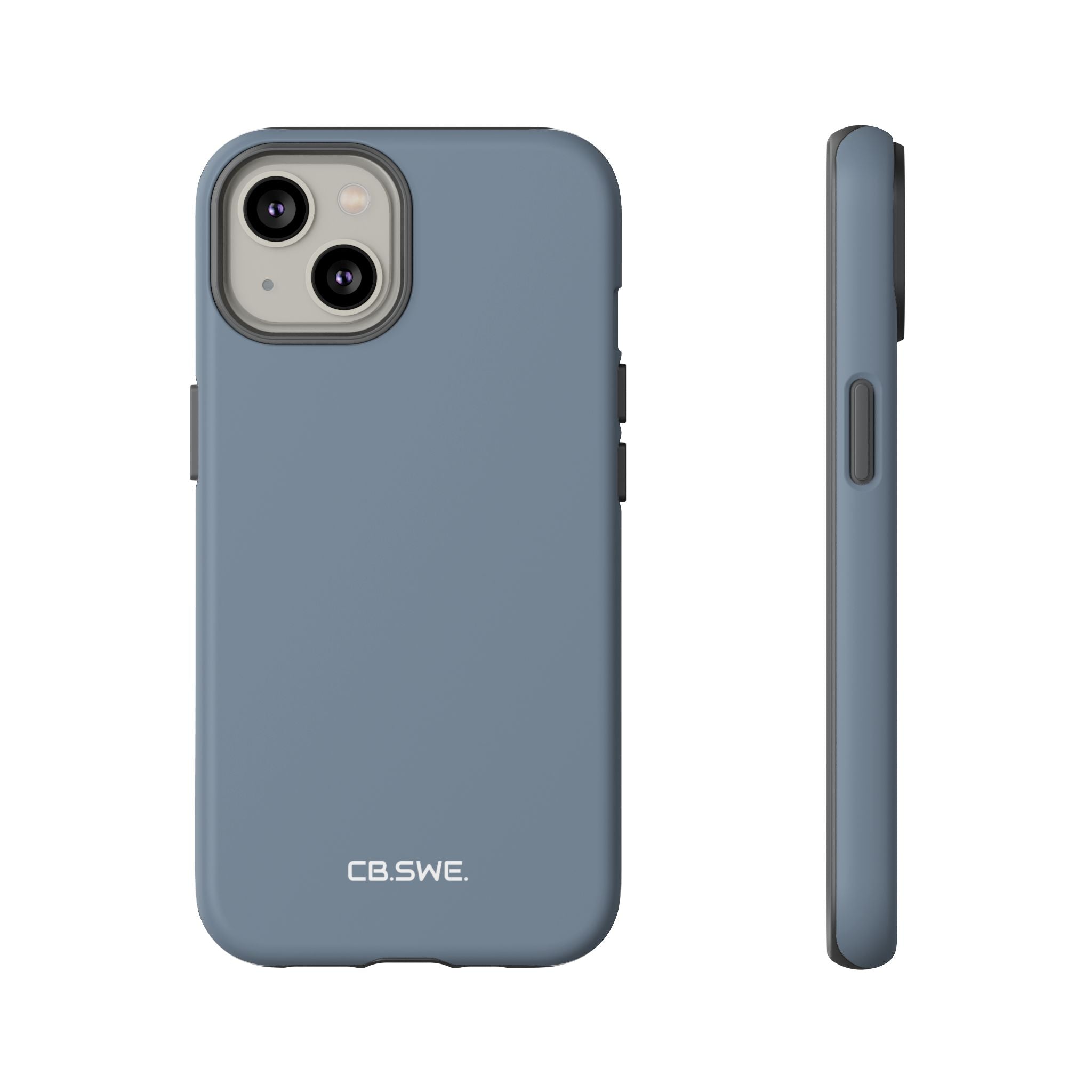 Slate Gray iPhone Case - Tough