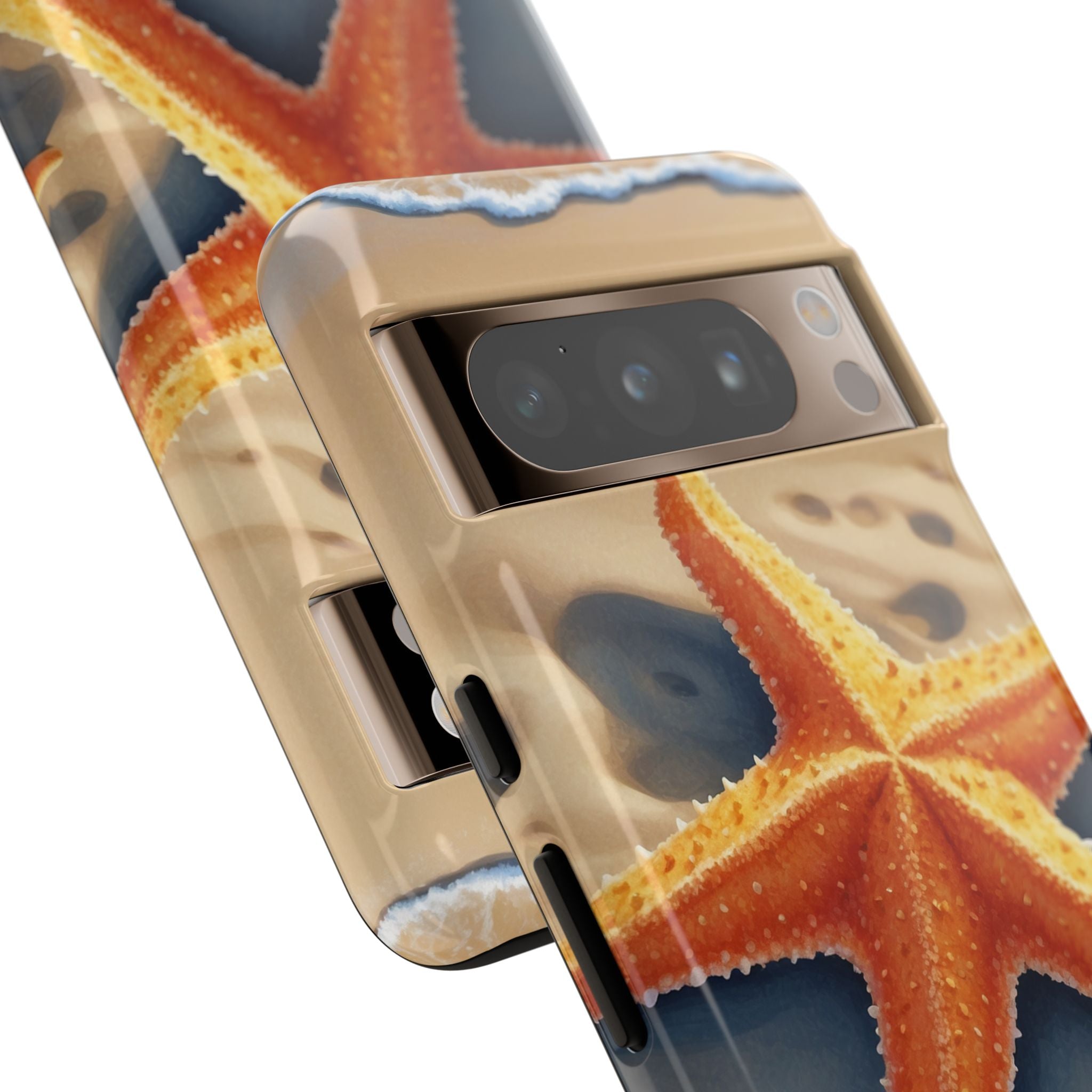 Starfish Rests On Sand - Google Pixel Case