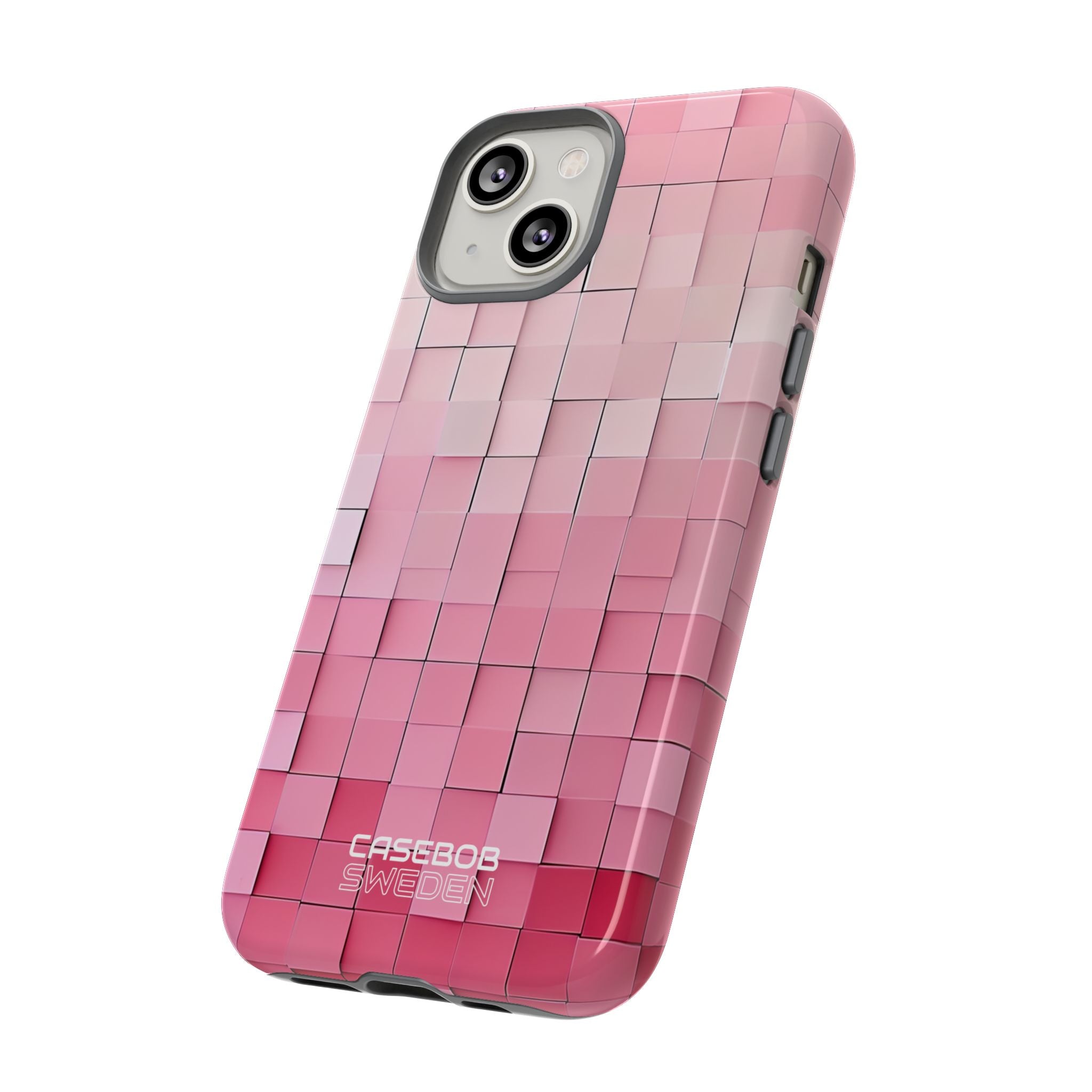 Pink Mosaic Glow iPhone 14 - Tough