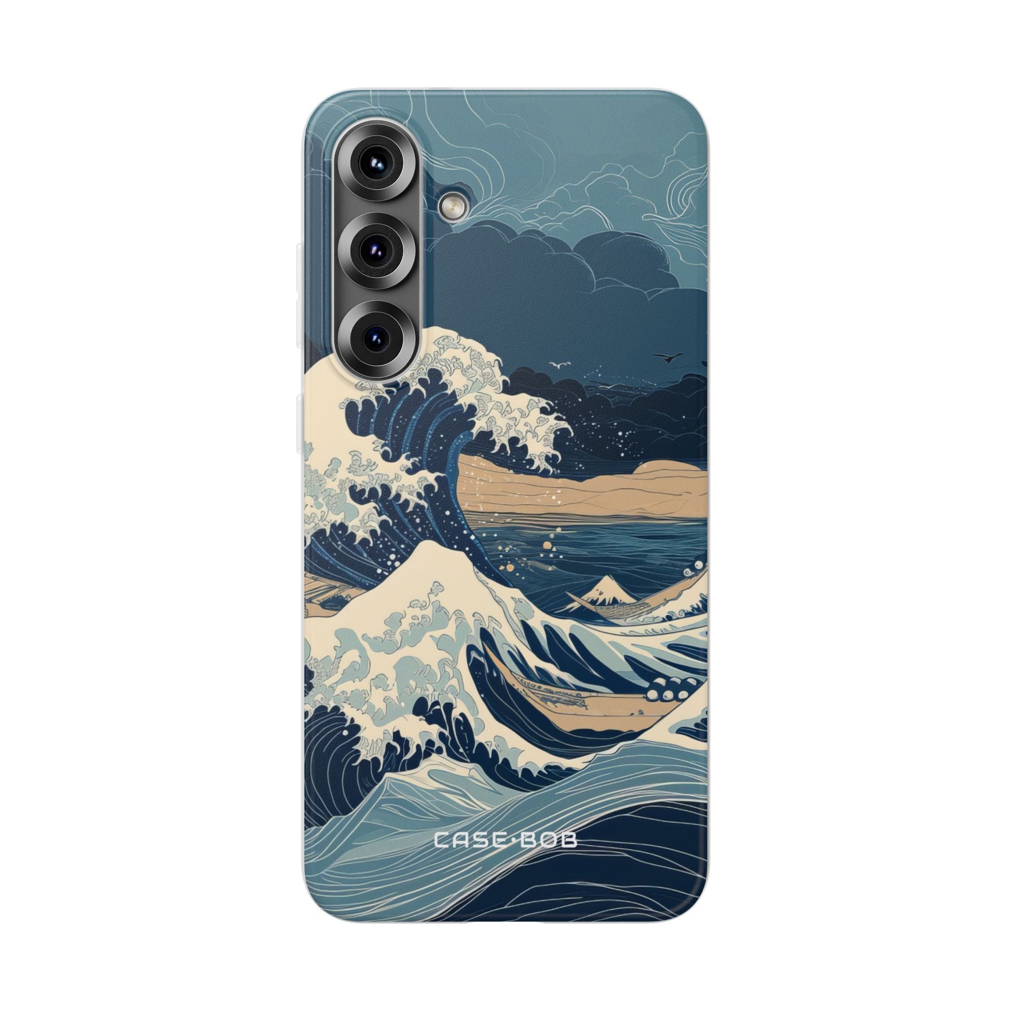 Cresting Blue Wave Samsung S25 Plus Case - Soft