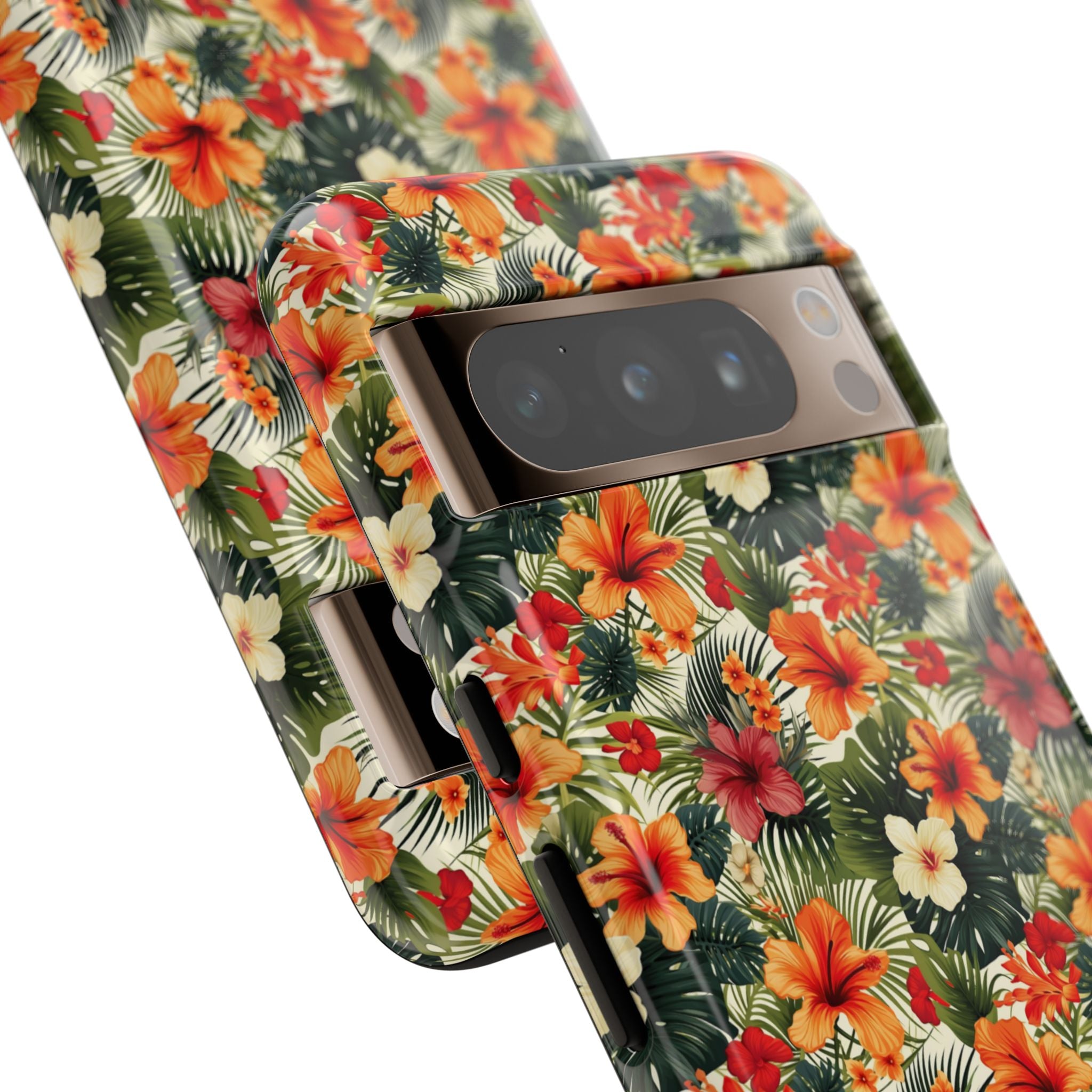 Tropical Blooms Flourish - Google Pixel Case