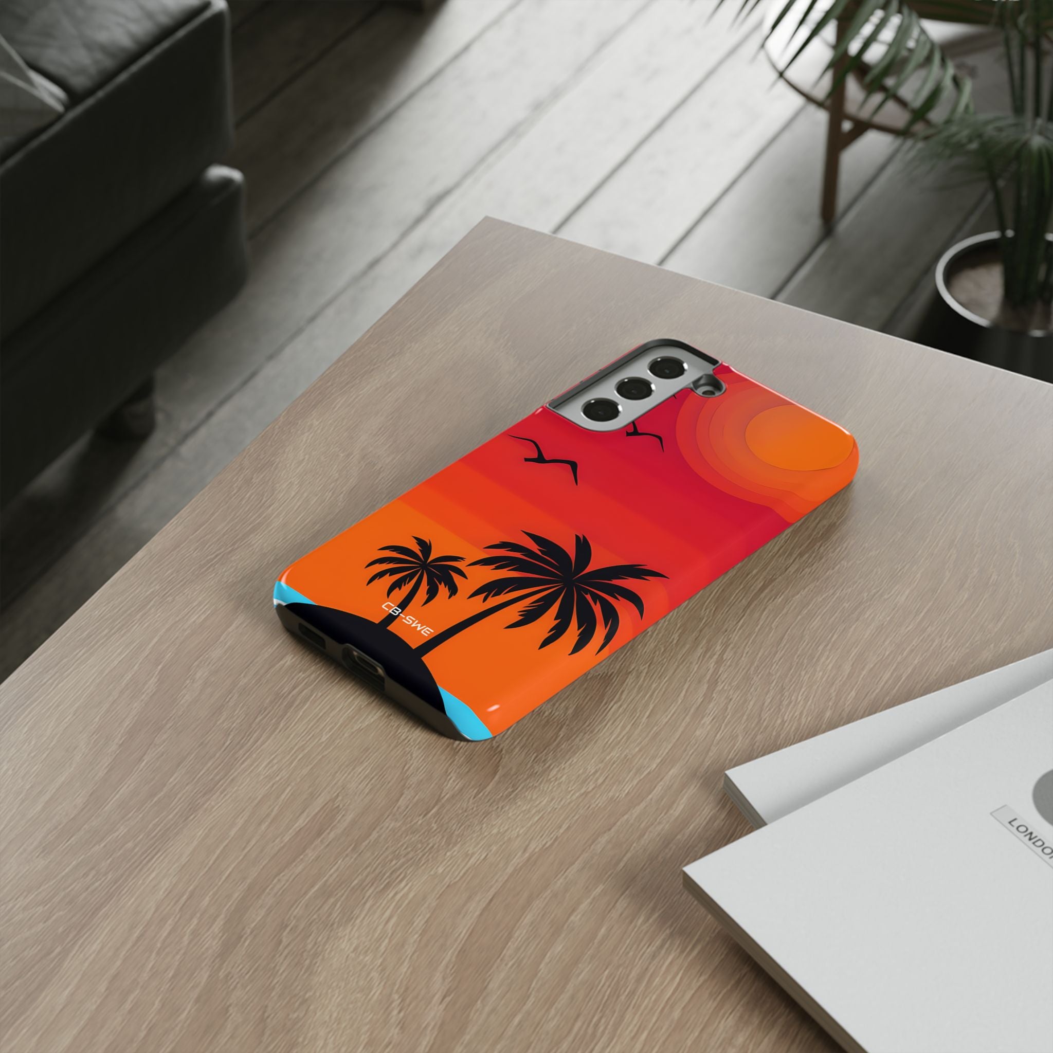 Summer Sunset Silhouettes - Samsung Case