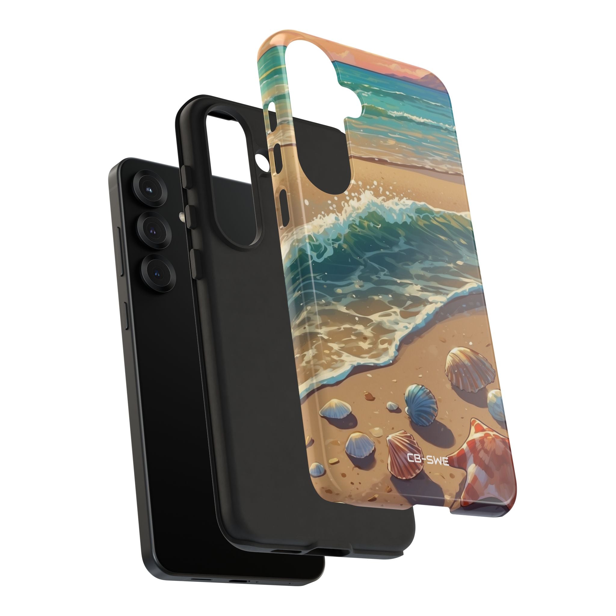 Seashells Kiss Shore - Samsung Case