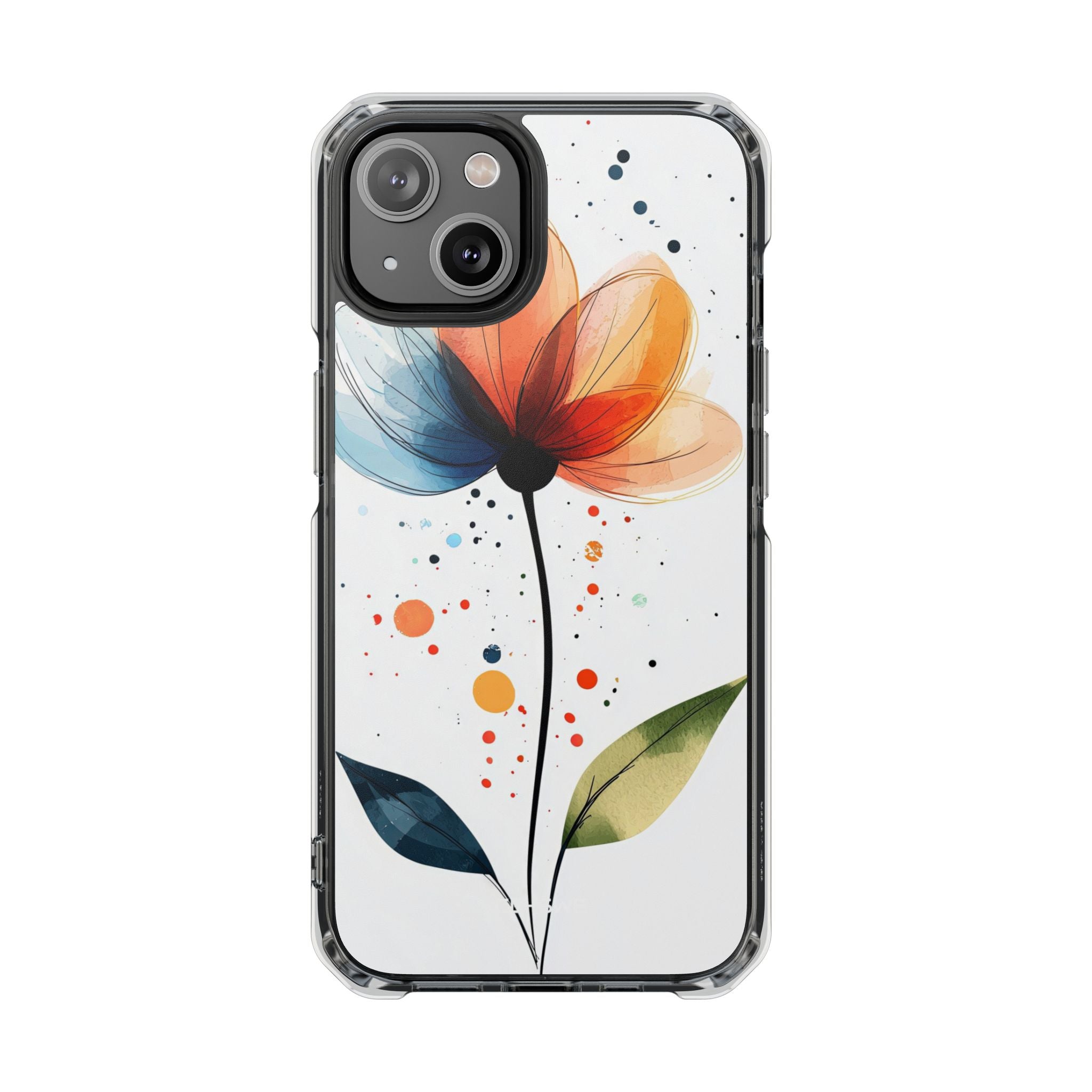 Vibrant Floral Blooms iPhone Case - Impact
