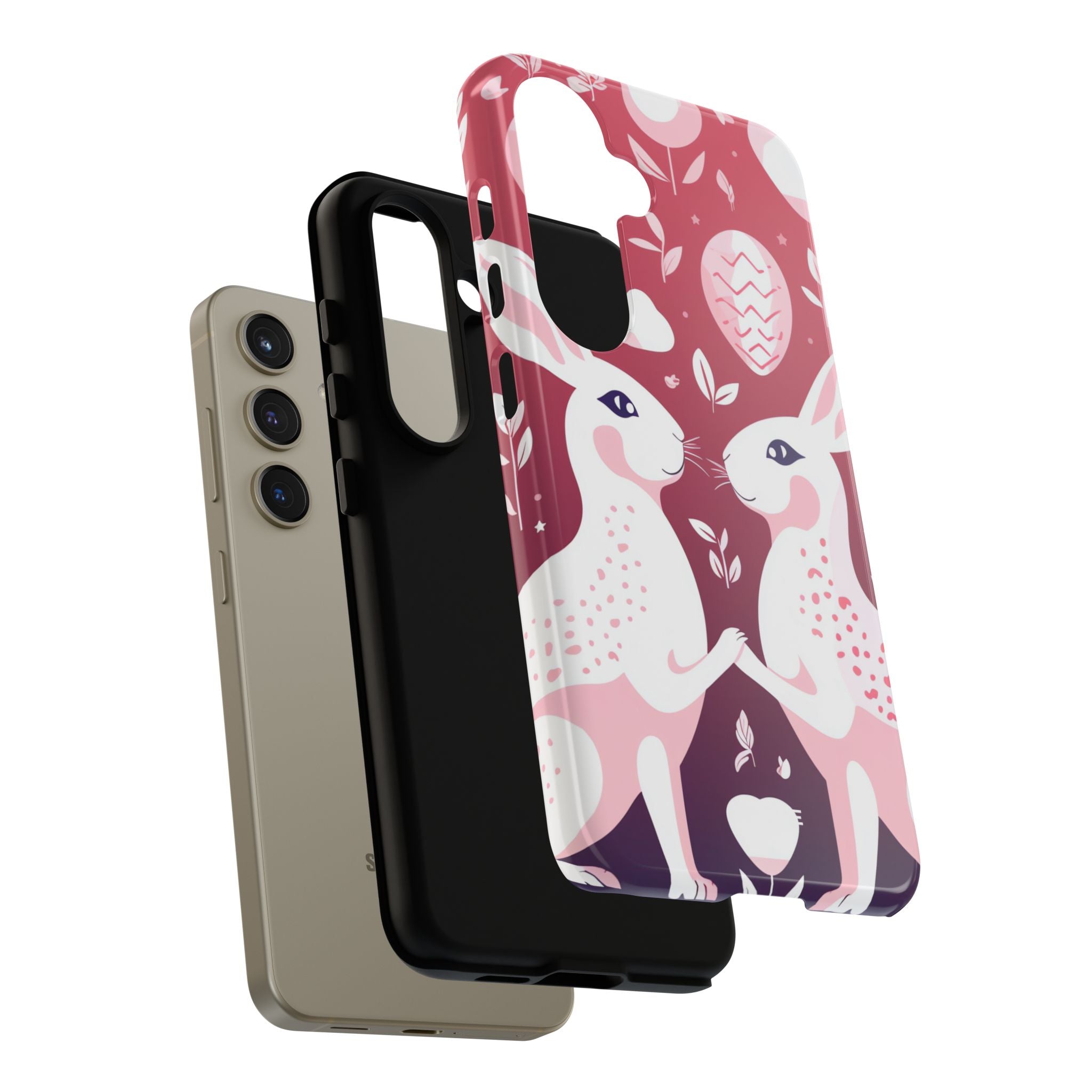 Rabbits Share Joy - Samsung Case