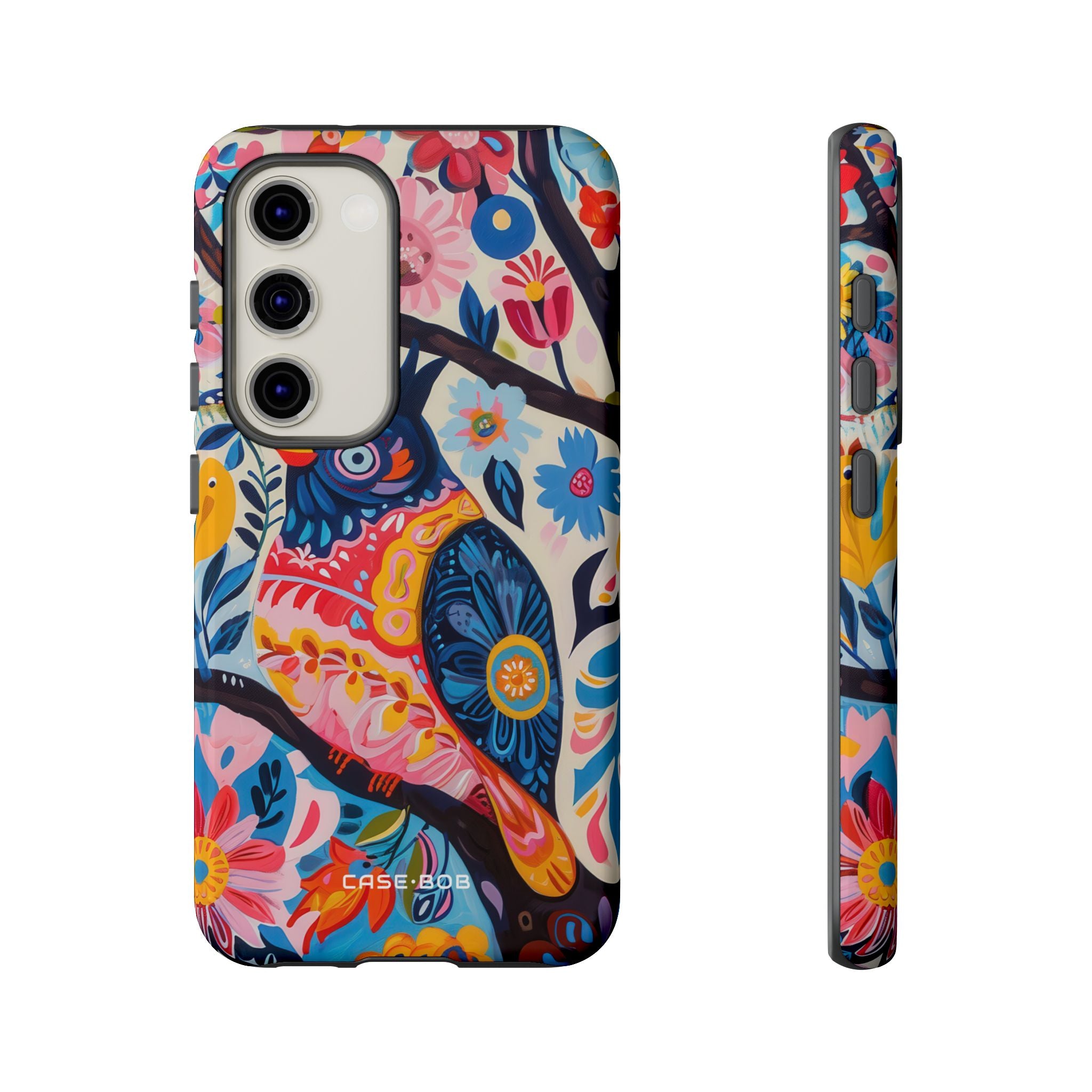 Owl Bloom Samsung S23 Case - Tough