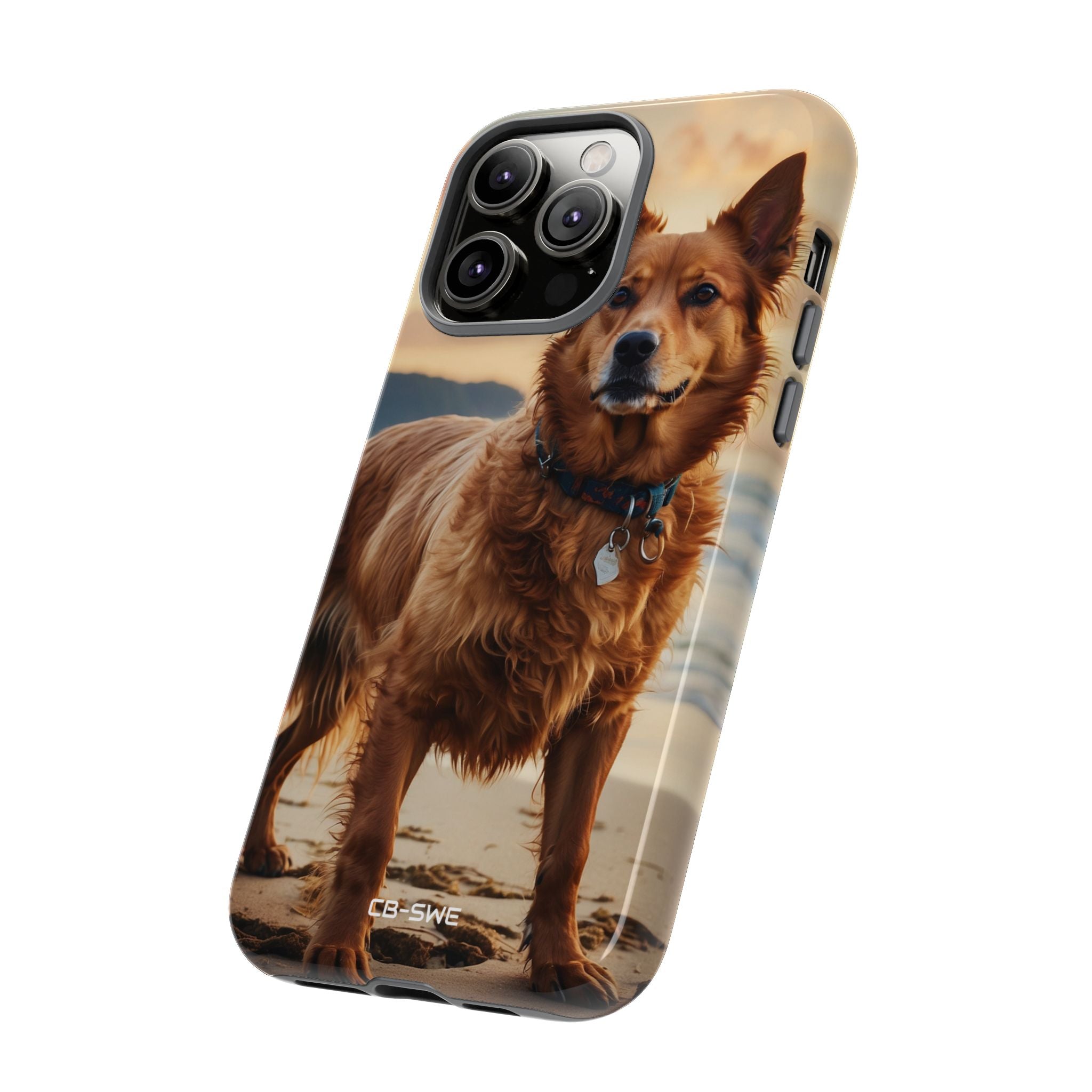 Golden Dog Plays - iPhone Case