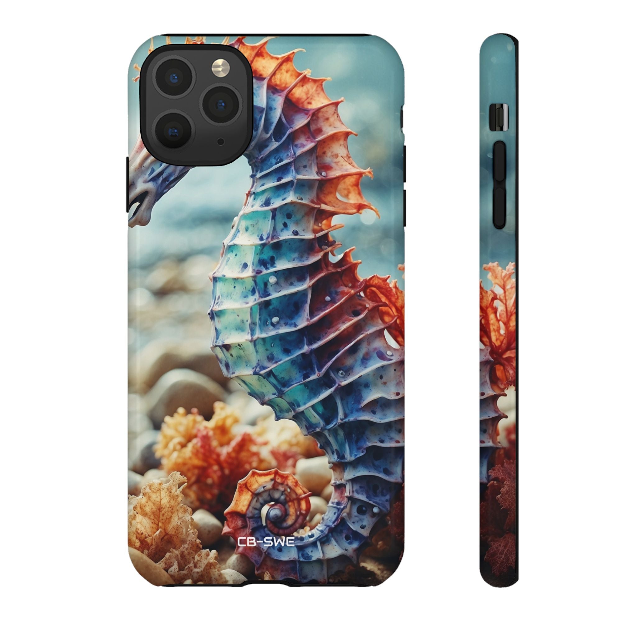 Seahorse Dances Freely - iPhone Case