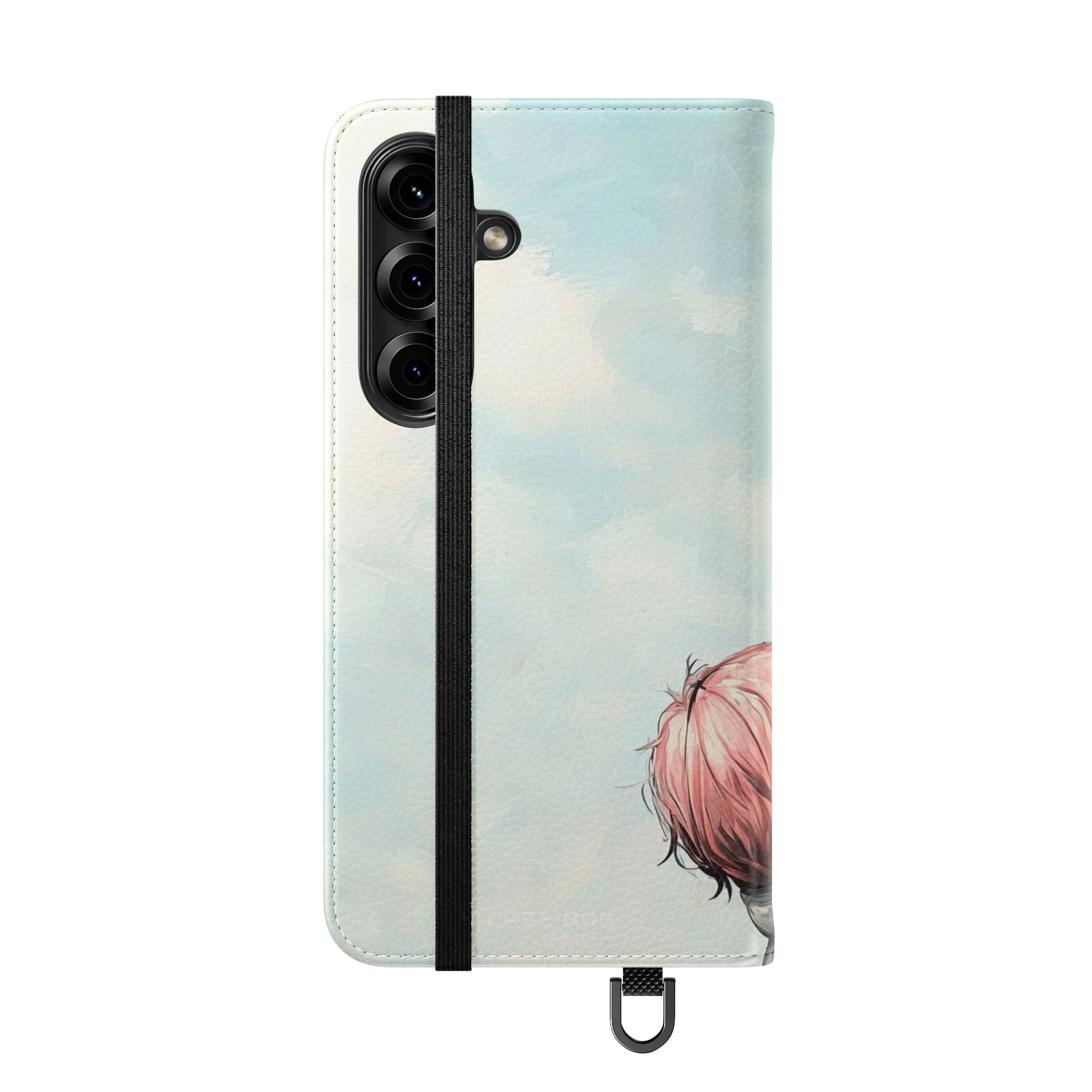 Heart Balloon Whimsy - Samsung S25 Case - Wallet