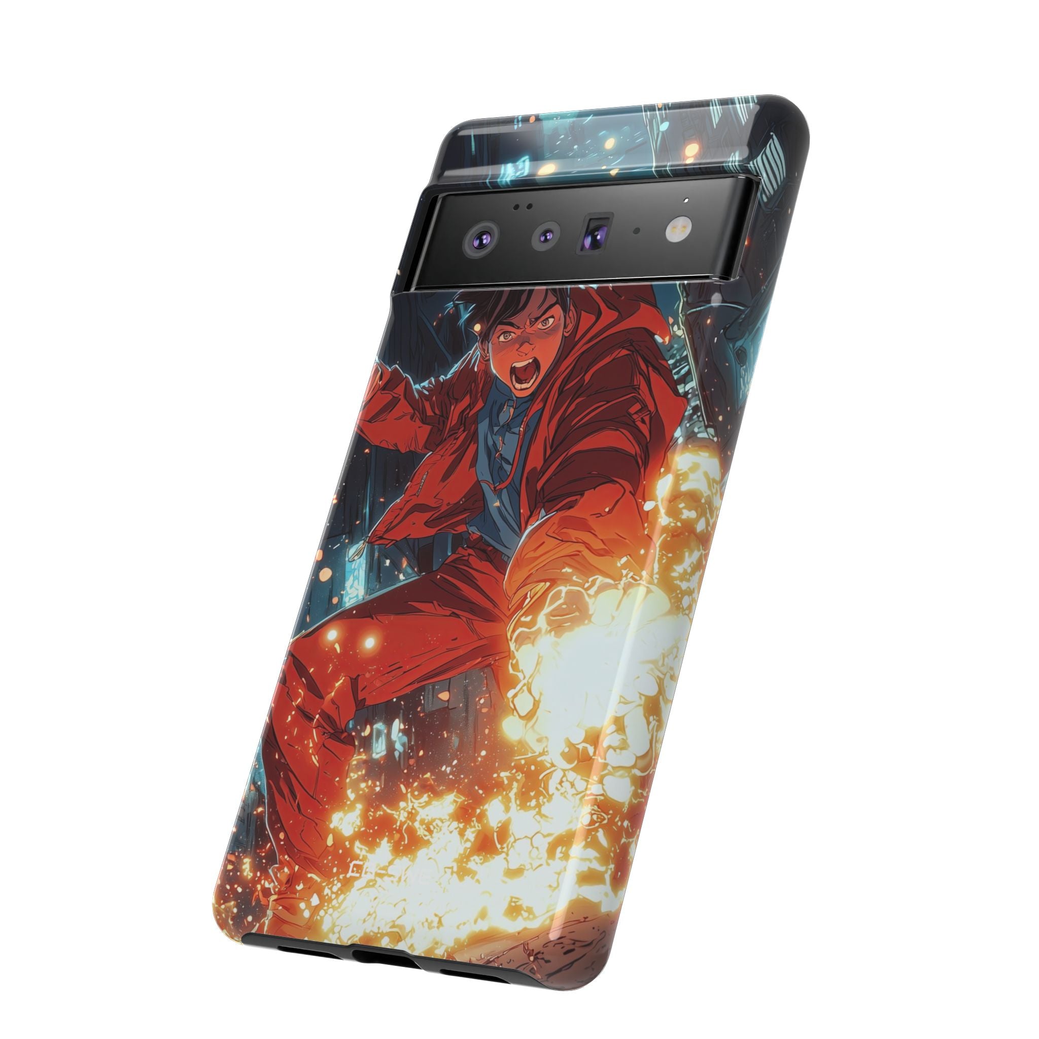 Flames Ignite Action - Google Pixel Case