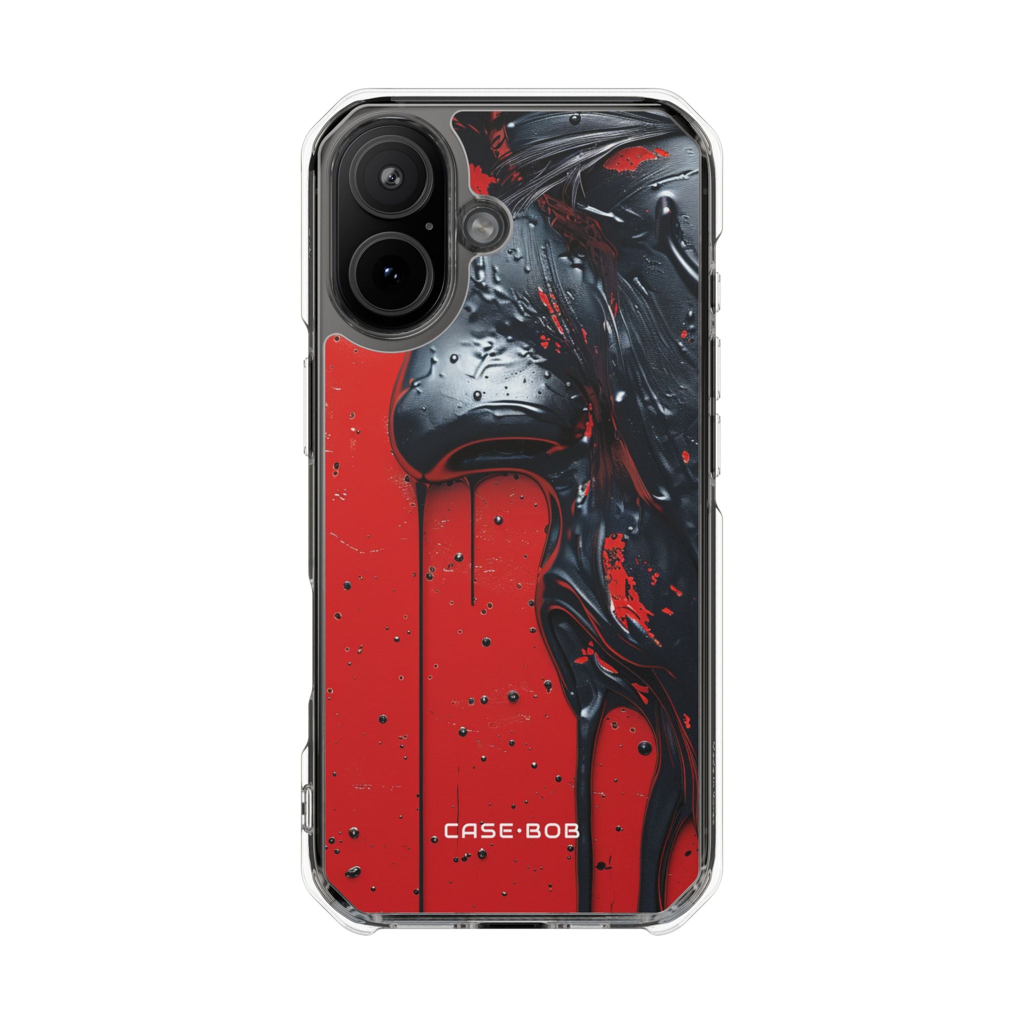 Black Profile Drip iPhone 17 Case - Impact