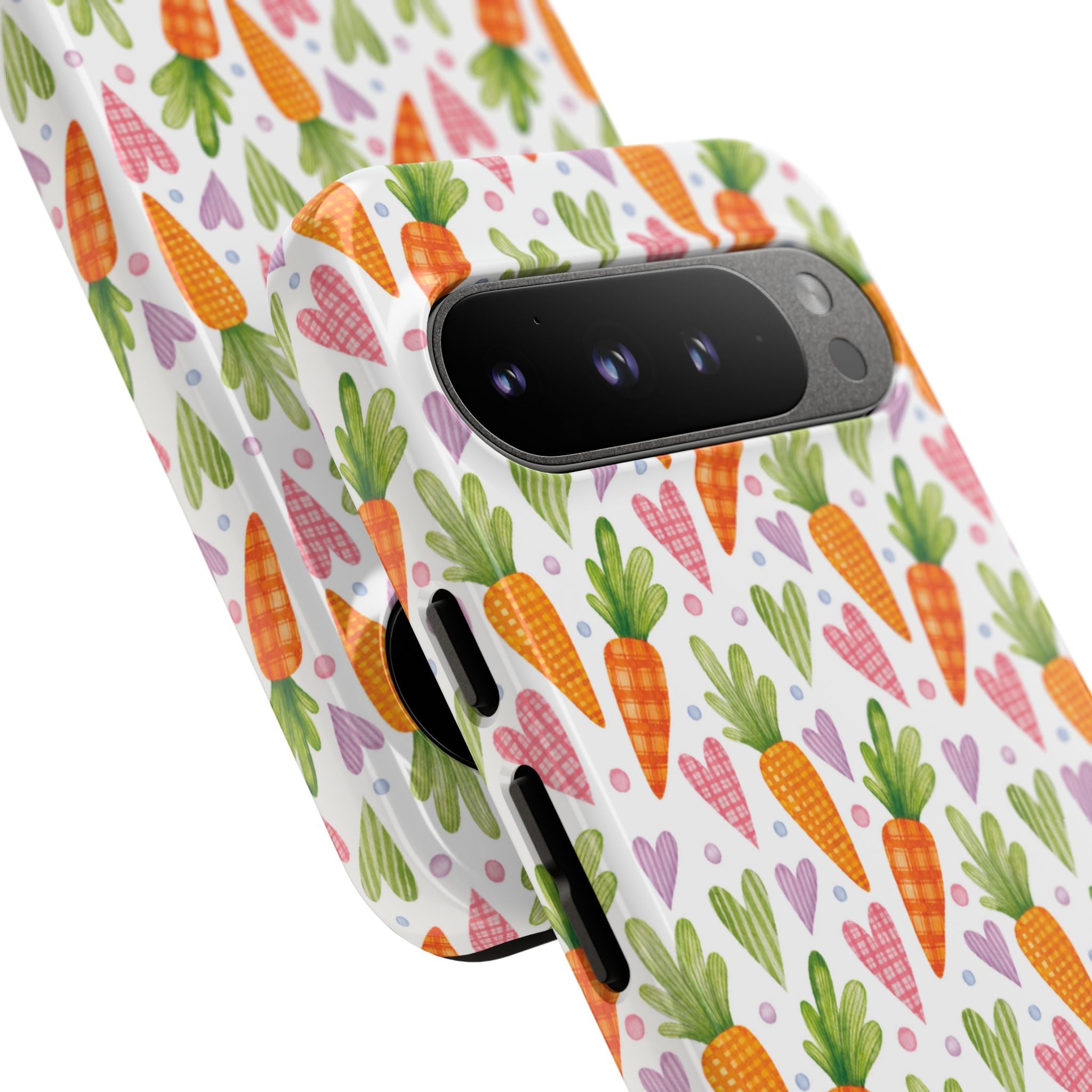 Carrots Embrace Hearts - Google Pixel Case